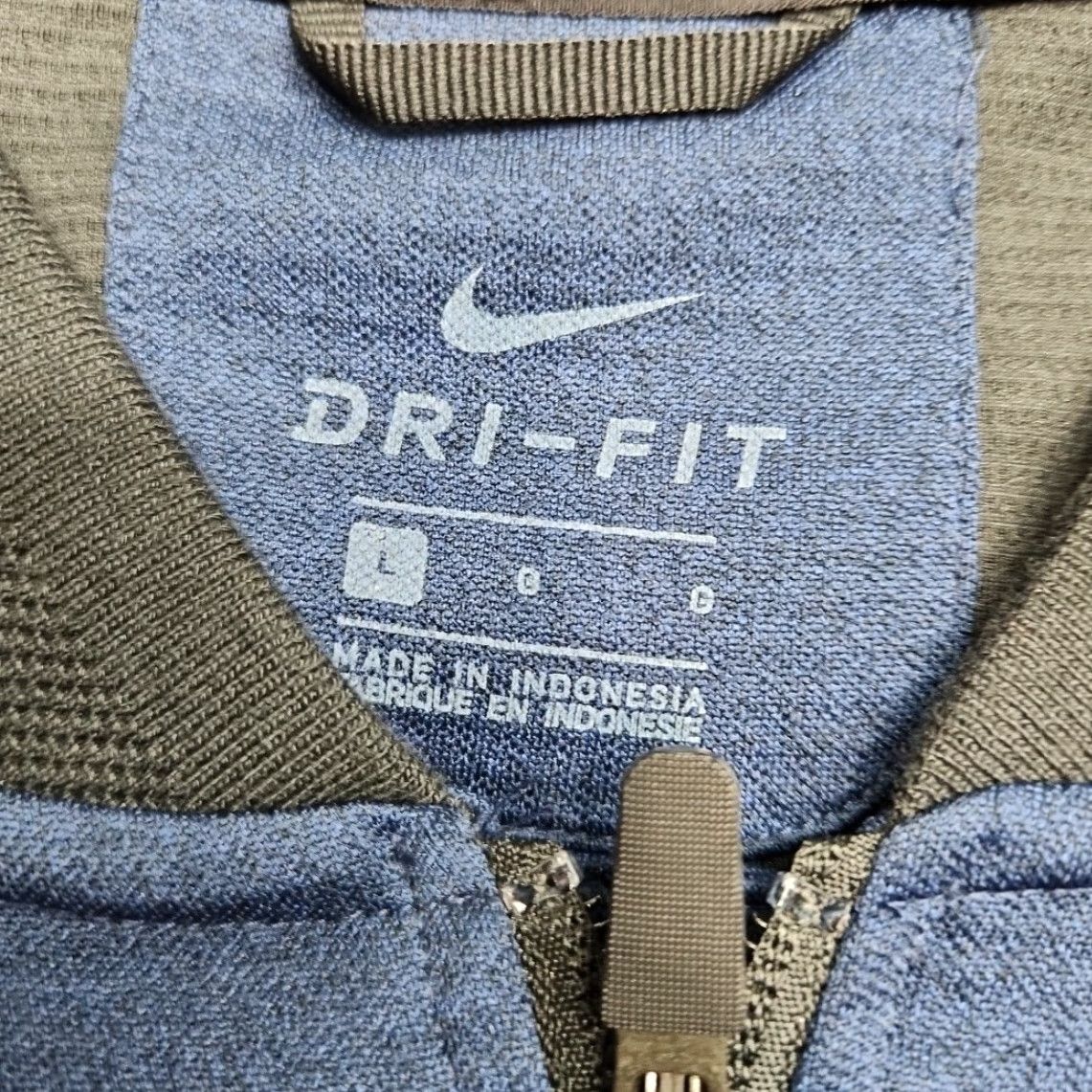 Nike Nike HYPER Elite Dry-Fit Jacket Mens Large Blue Basketball Full Zip Top Size US L / EU 52-54 / 3 - 2 Thumbnail