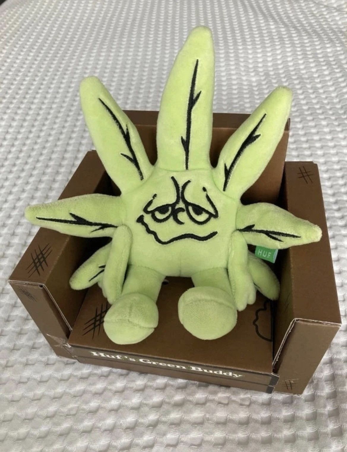 Huf HUF Green Buddy Plush Doll Green Size ONE SIZE - 3 Thumbnail