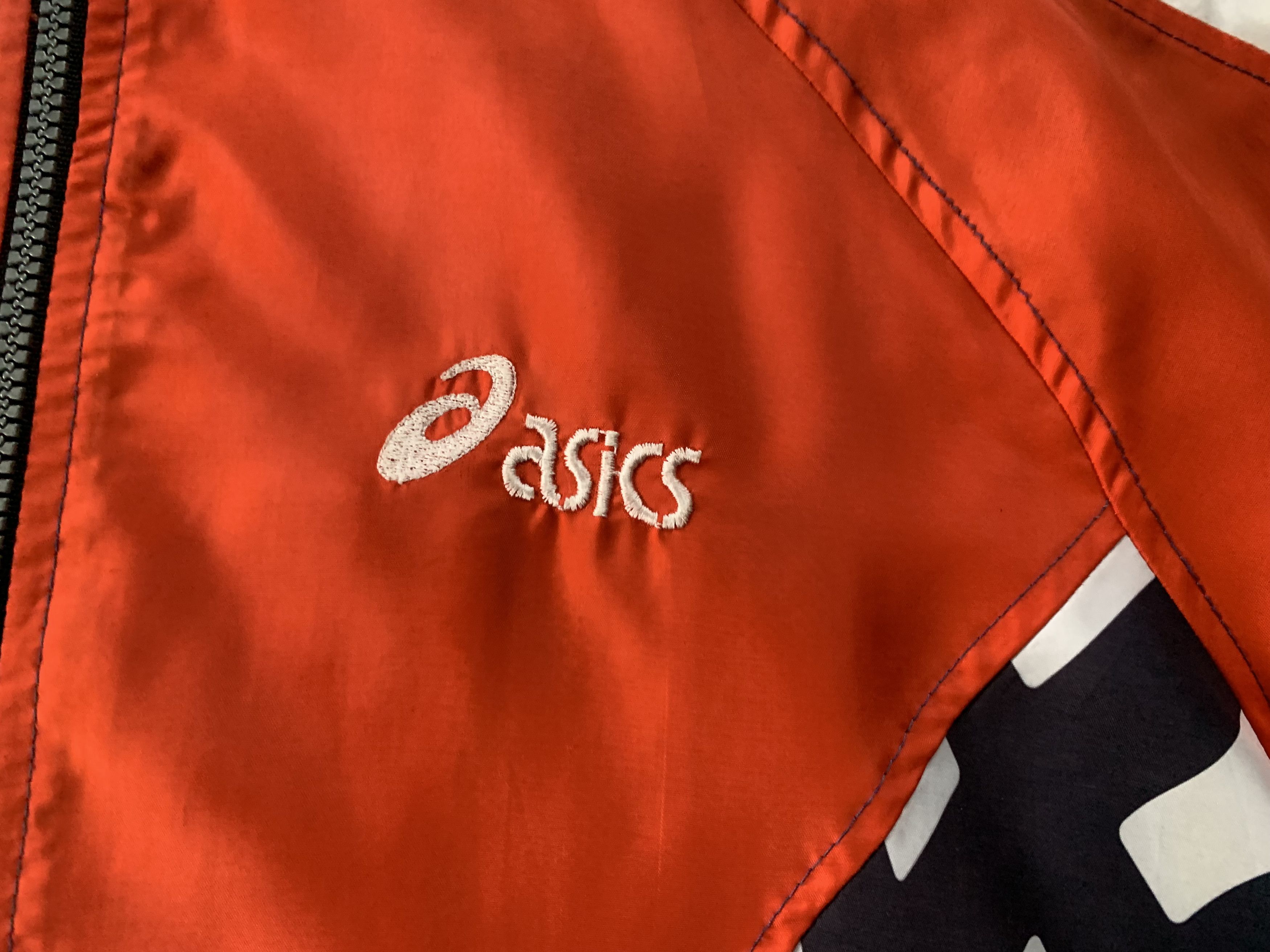 Asics × Japanese Brand × Vintage Vintage Asics Olympic Zip Jacket Size US L / EU 52-54 / 3 - 5 Thumbnail