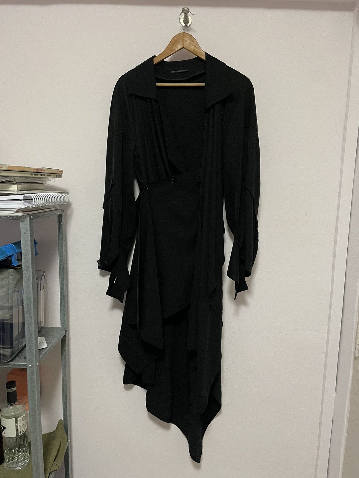 Yohji Yamamoto Yohji yamamoto fw18 asymmetrical long shirt Size US L / EU 52-54 / 3 - 1 Thumbnail