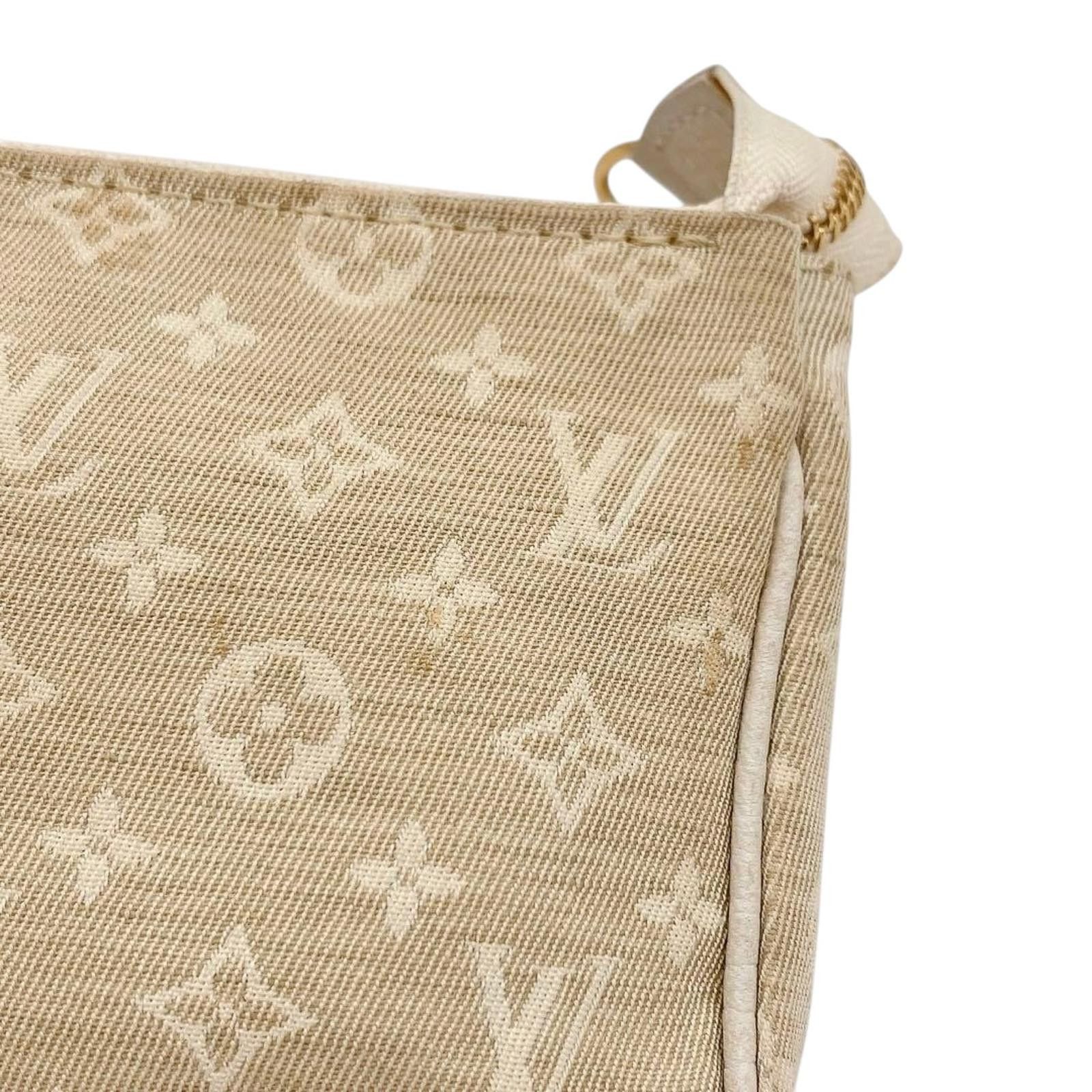 Louis Vuitton Louis Vuitton - Beige Monogram Mini Pochette Accessoires Bag Size ONE SIZE - 9 Thumbnail