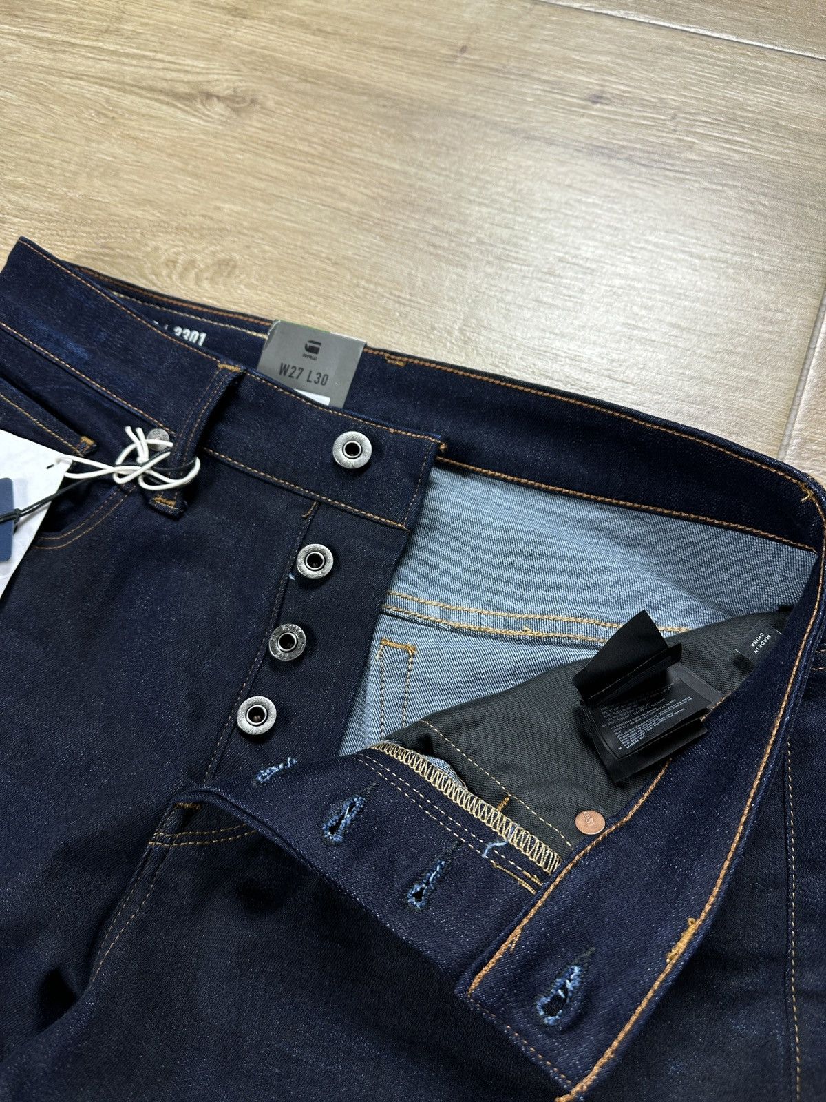 G-Star NEW🏷️ G-Star Raw 3301 Relaxed Denim Jeans Size US 27 - 5 Thumbnail