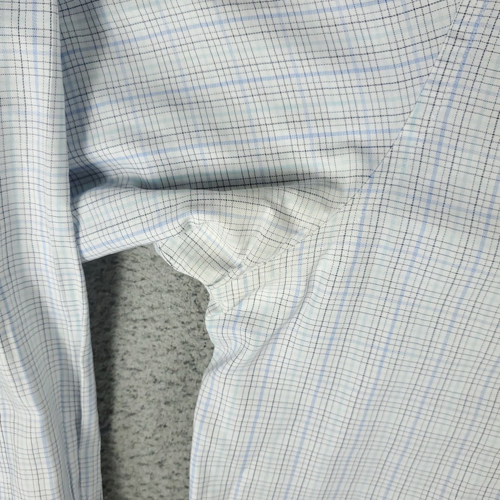 Brooks Brothers Brooks Brothers Shirt Mens 16.5 Blue Plaid Regent Dress Button Up Long Sleeve Size 42R - 3 Thumbnail
