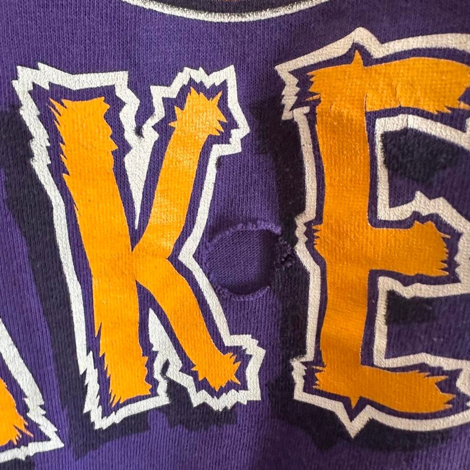 NBA × Vintage Vintage 1992 Los Angeles Lakers Shirt Size US XL / EU 56 / 4 - 4 Thumbnail