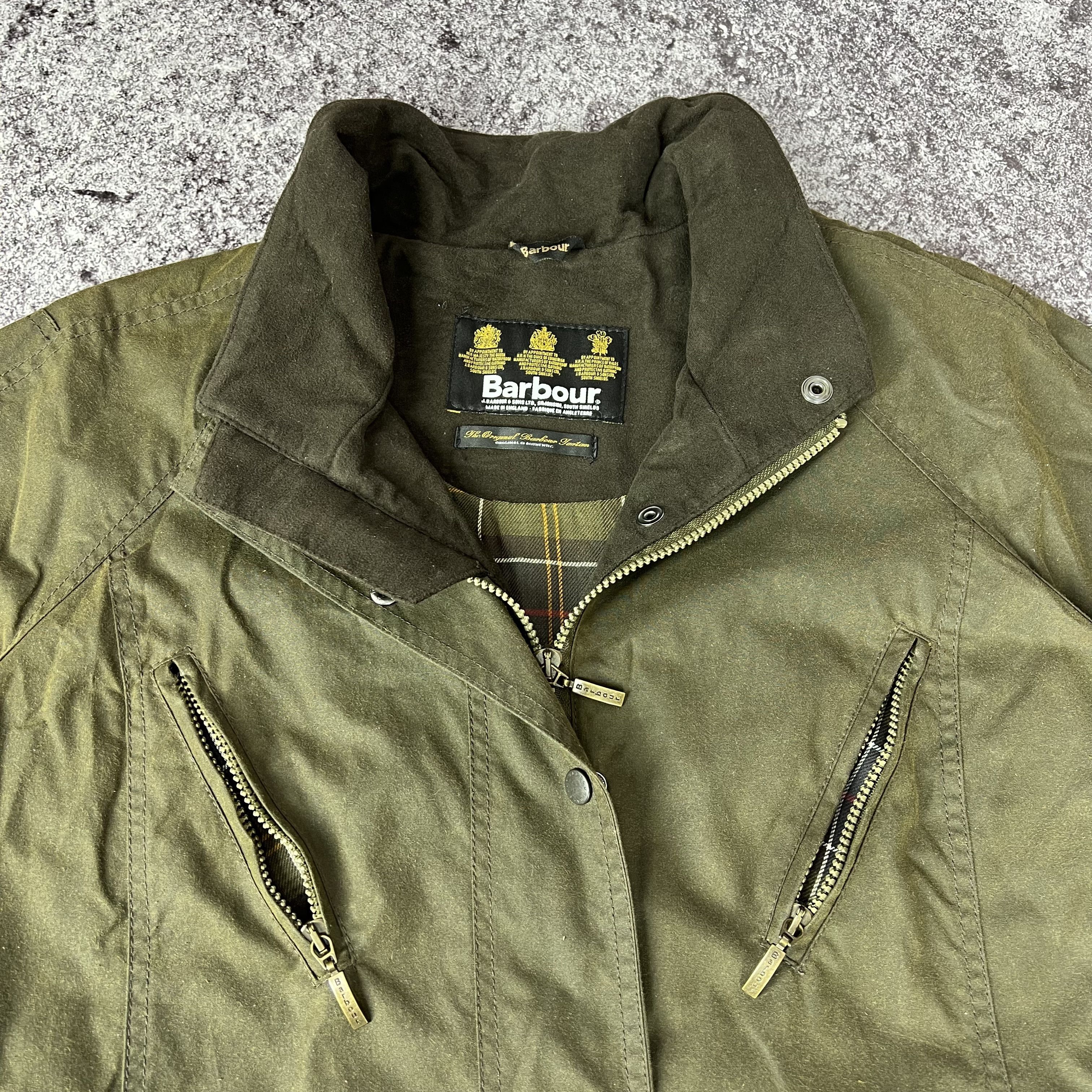 Barbour Barbour Newhampton Waxed Trench Coat Jacket Size UK 16 Size XL / US 12-14 / IT 48-50 - 4 Thumbnail