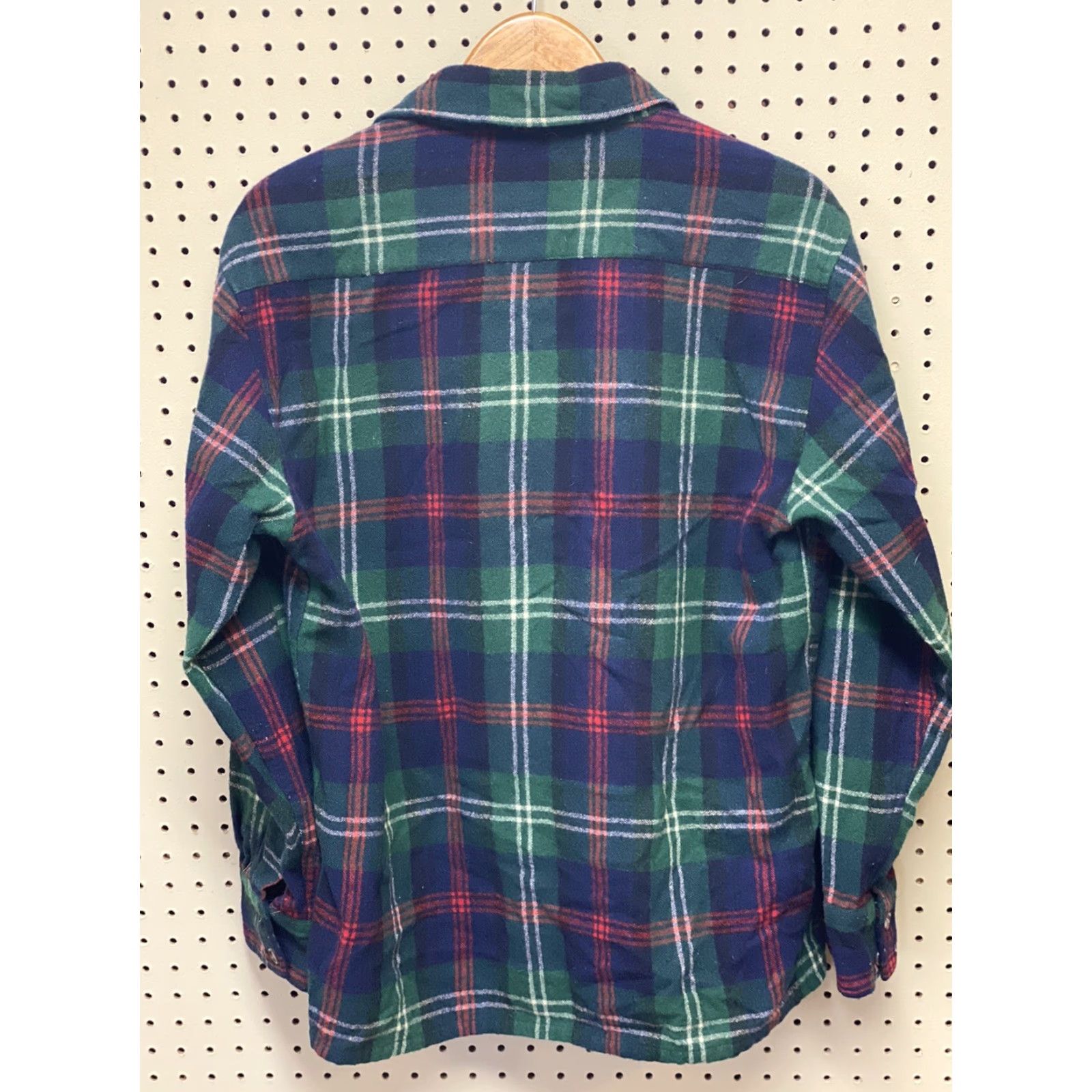 Vintage VINTAGE Ed Mitchell Wool Blend Plaid Long Sleeve Button-Up XL Mens Hipster Logger Size US XL / EU 56 / 4 - 2 Thumbnail