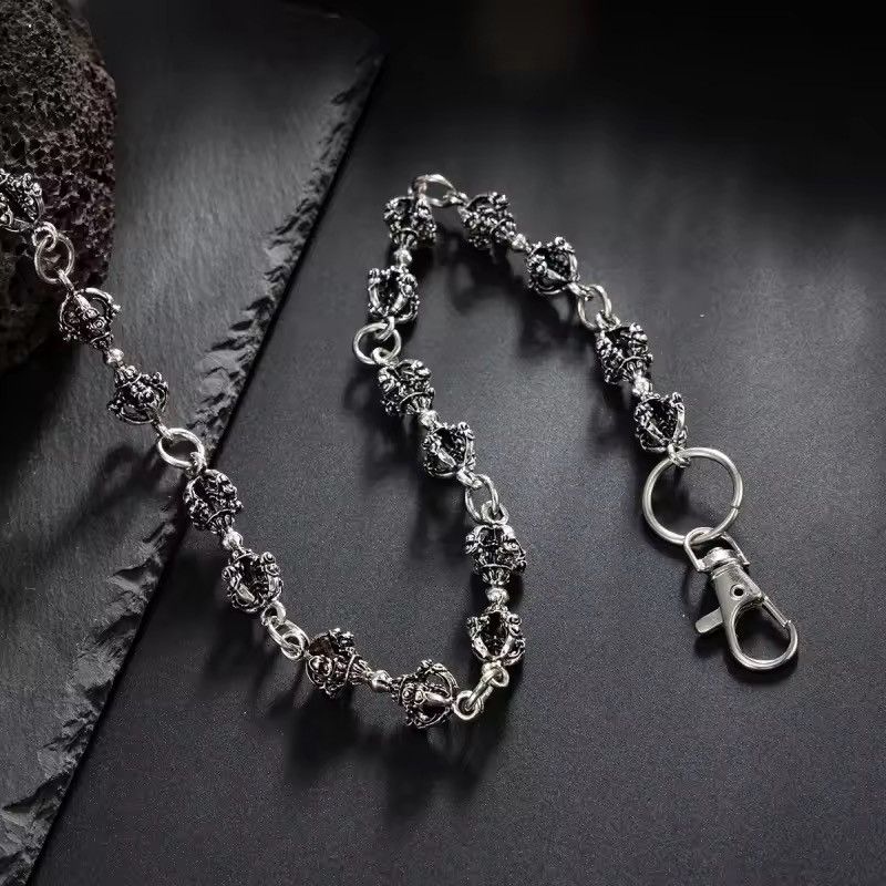 Jewelry Punk Rock Metal Wallet Chain Size ONE SIZE - 6 Thumbnail