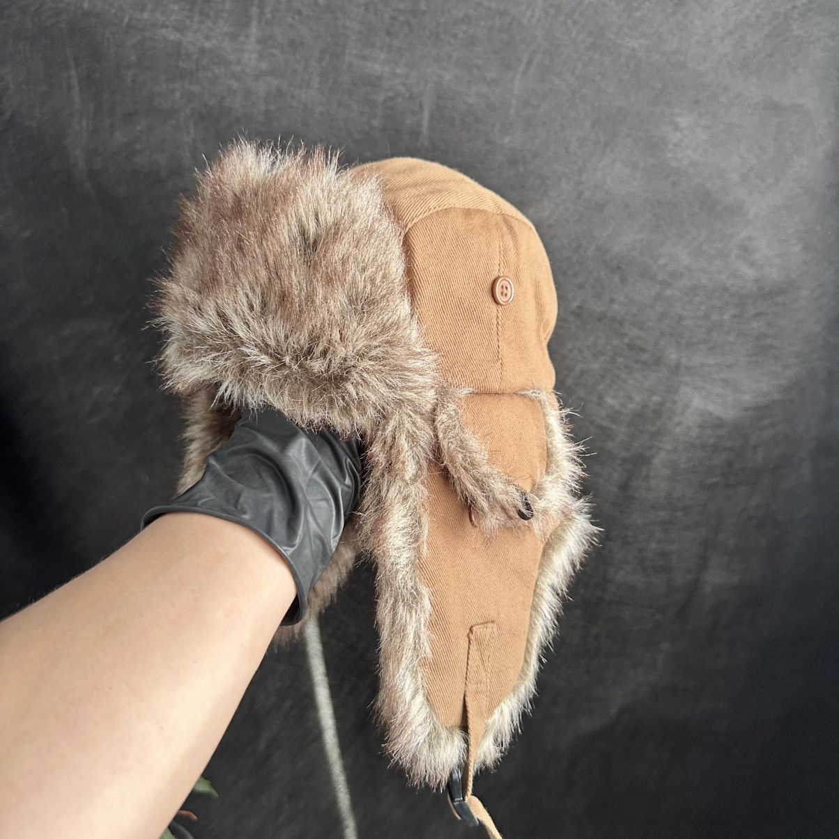 Japanese Brand VINTAGE USSR FUR HAT USHANKA 80s Size ONE SIZE - 1 Thumbnail