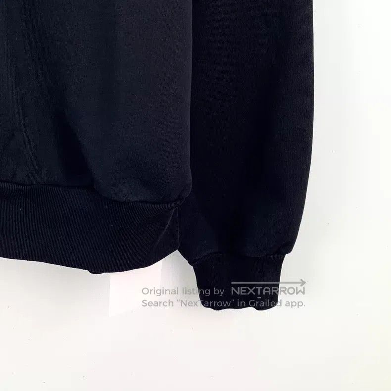 Balenciaga Balenciaga Black logo letter embroidery cotton round neck Size US M / EU 48-50 / 2 - 4 Thumbnail