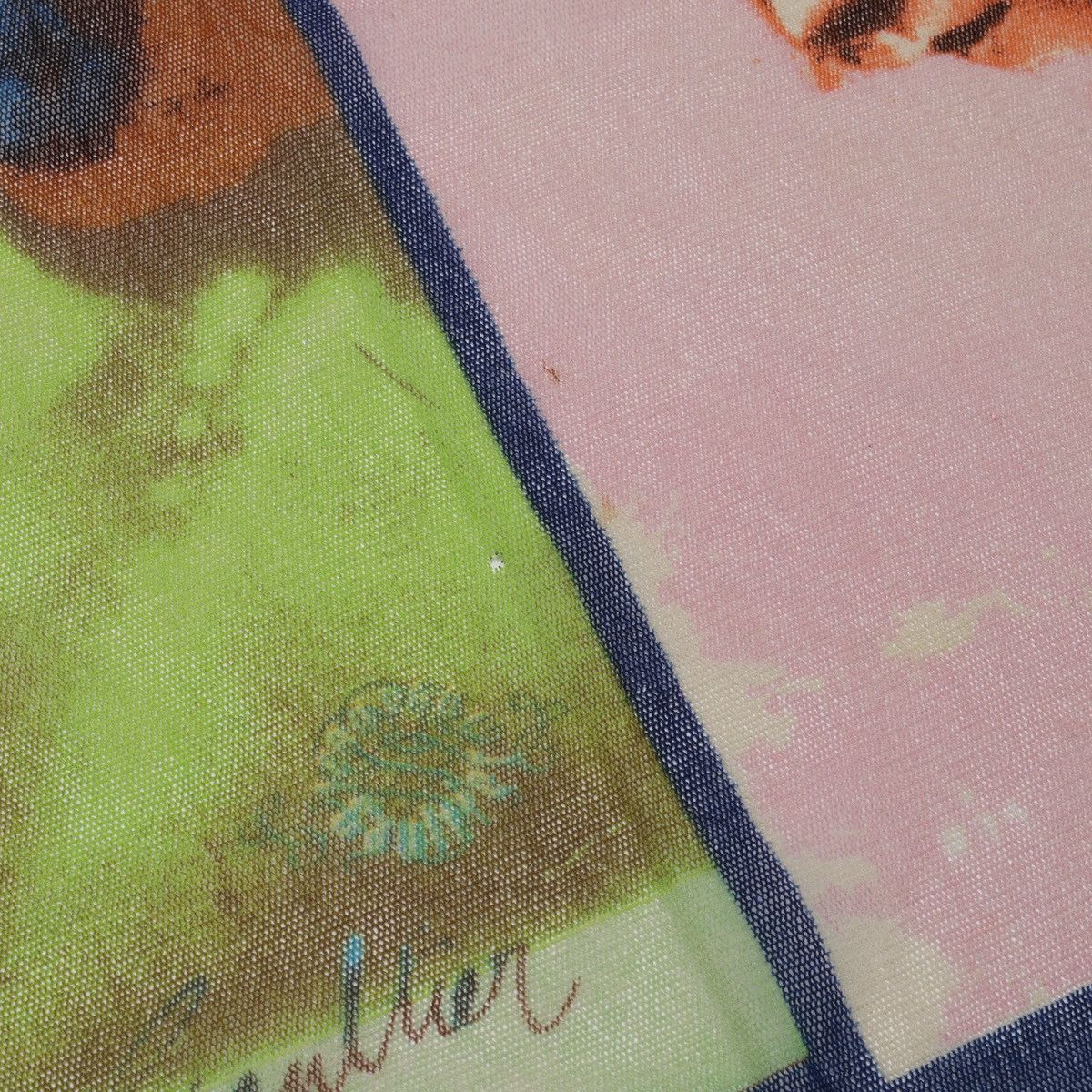 Jean Paul Gaultier Jean Paul Gaultier Soleil 2002 Vintage Portraits Mesh Pareo Size ONE SIZE - 22 Thumbnail