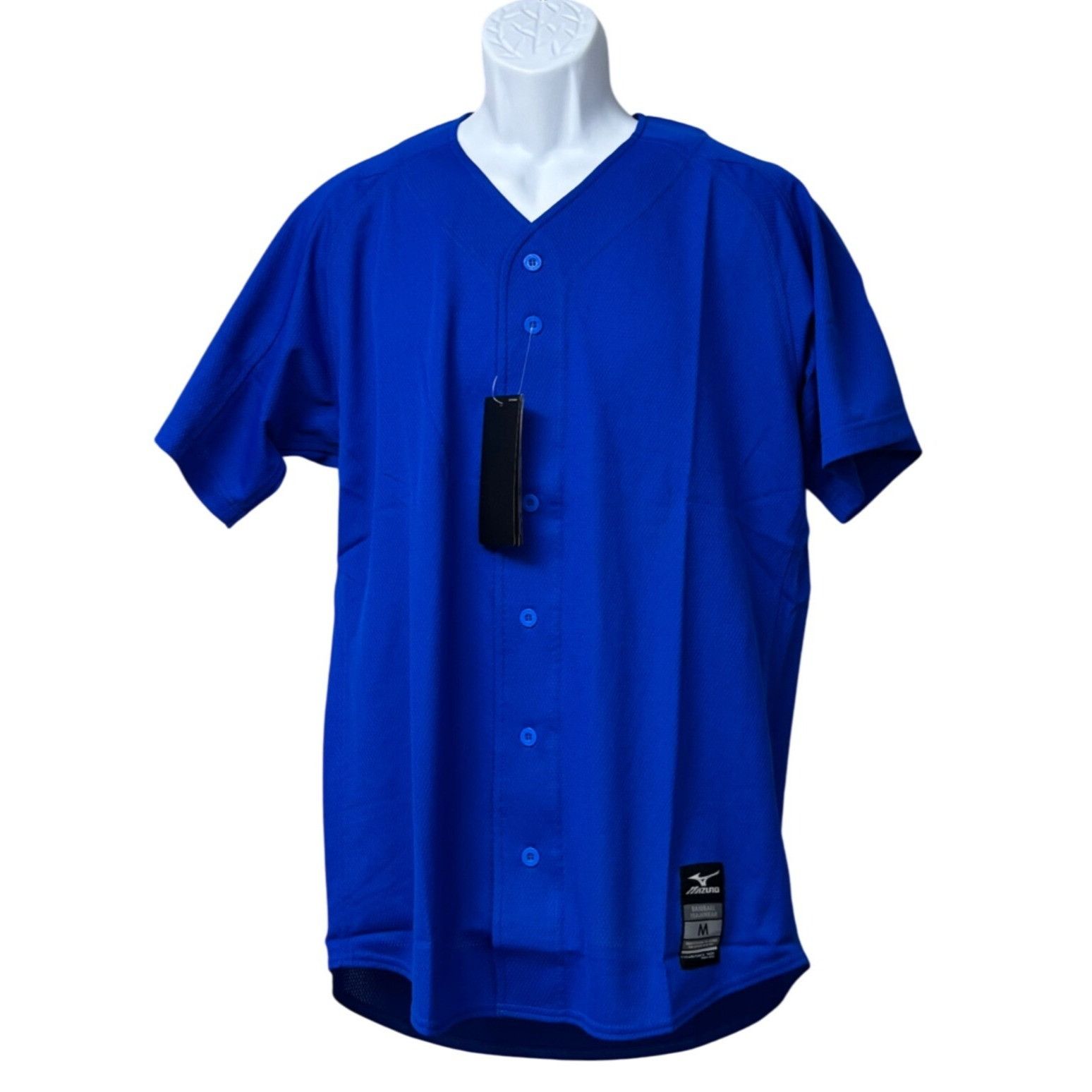 Mizuno Mizuno Men's Elite Mesh Game Jersey, Royal Blue, M Size US M / EU 48-50 / 2 - 2 Thumbnail