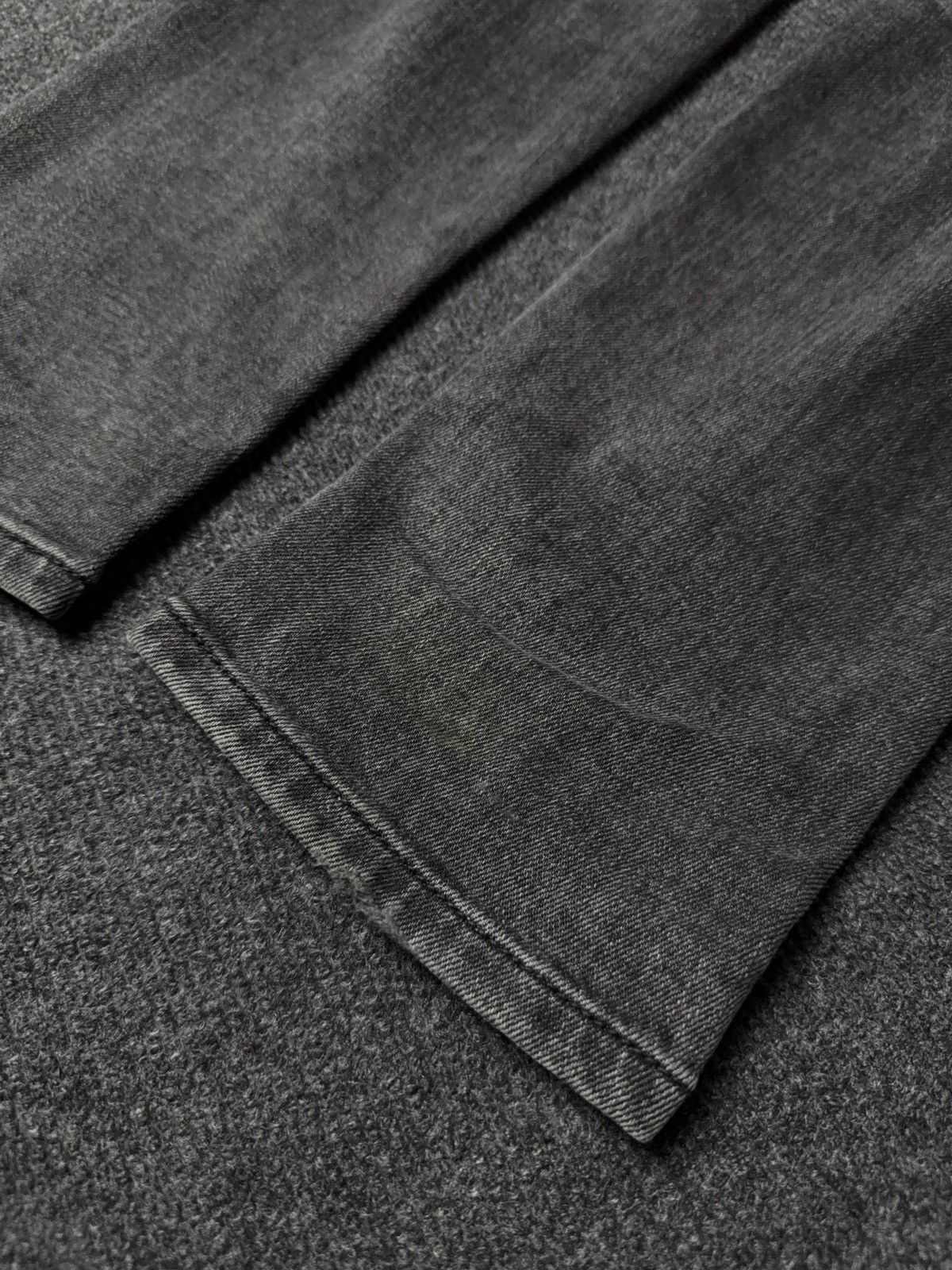 Diesel Luxury 00s Y2K Diesel D-Luster Black Slim Fit Stretch Jeans Size US 31 - 17 Thumbnail