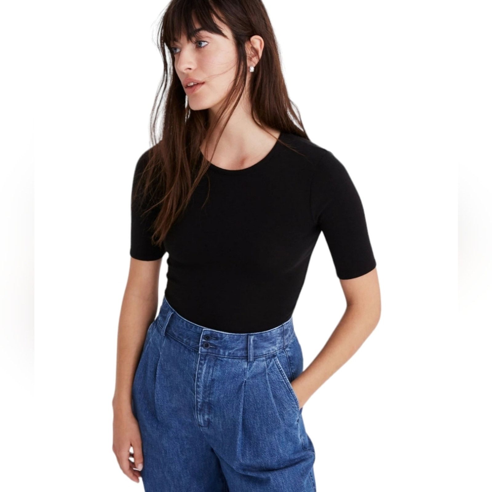 Madewell Madewell stretch Knit bodysuit XS Size XS / US 0-2 / IT 36-38 - 1 Thumbnail