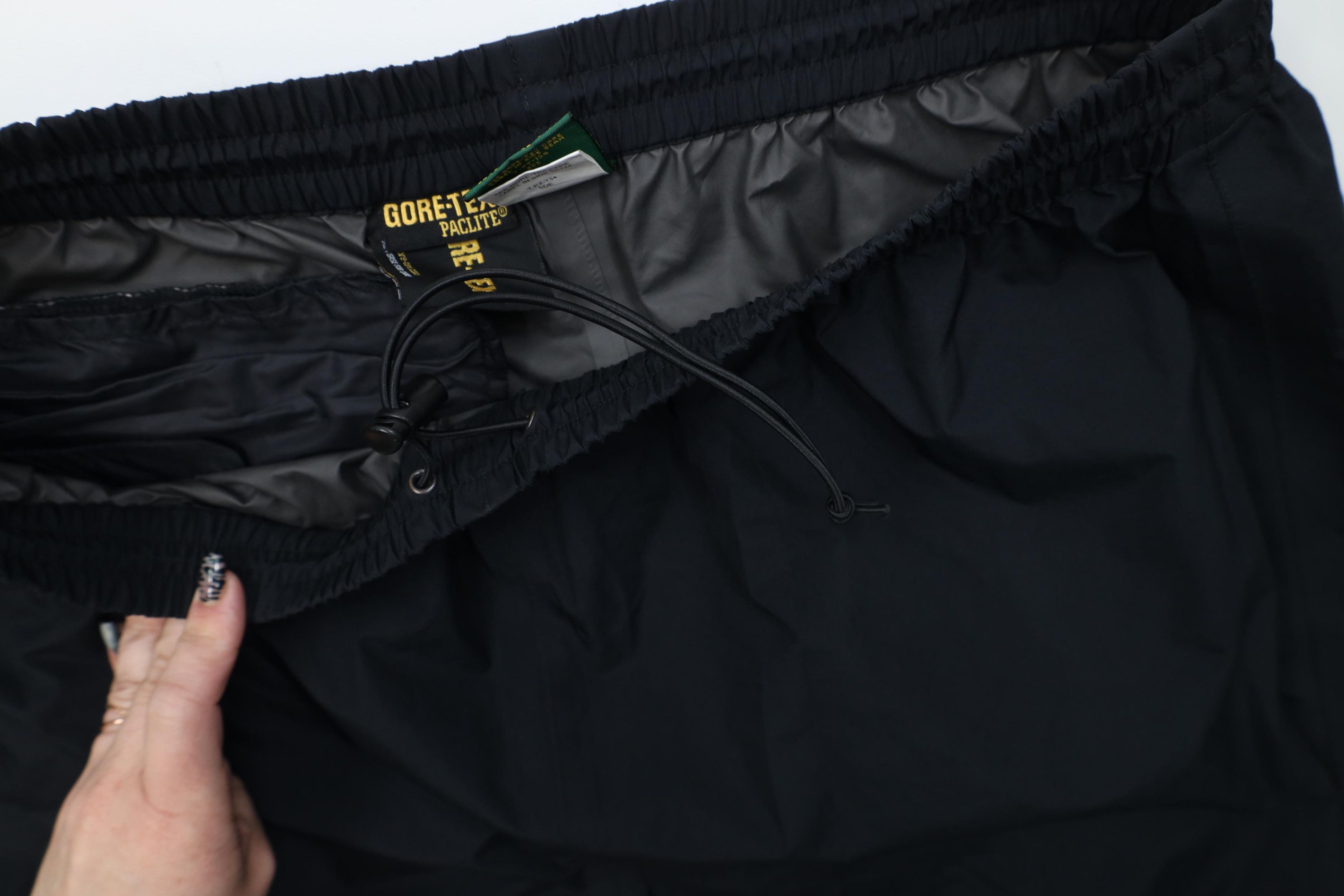 Cabelas Vintage Cabelas Goretex Paclite Wide Leg Rain Pants Black Size US 38 / EU 54 - 6 Thumbnail