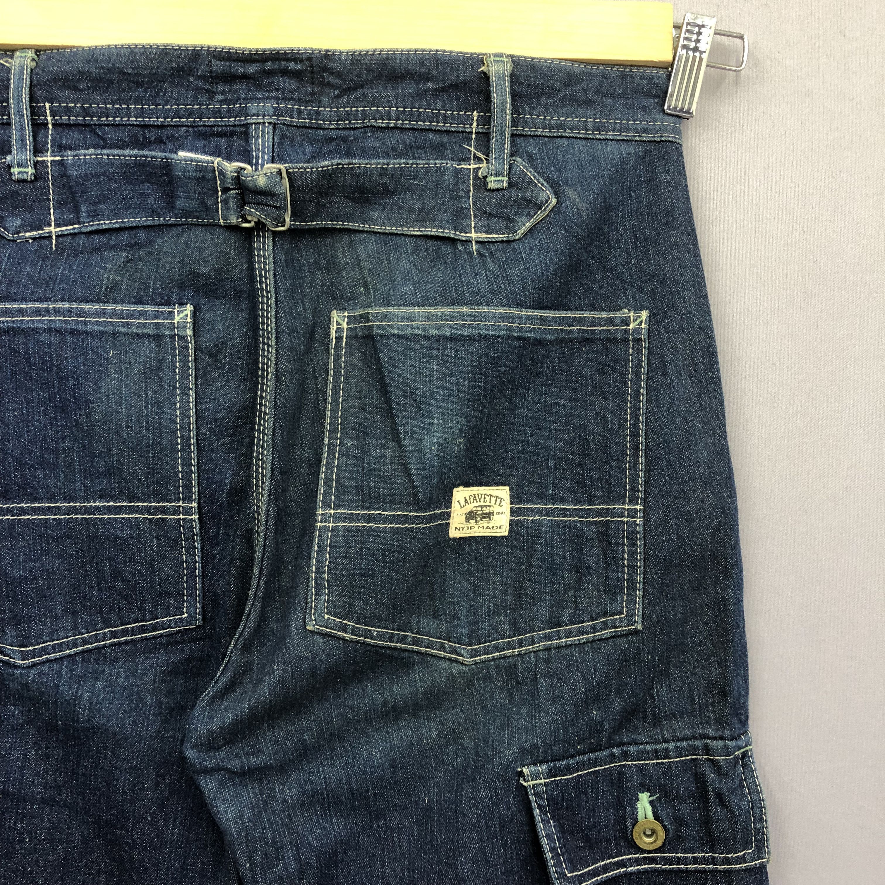 Lafayette 148 Crazy 90s Lafayette Multipocket Carpenter Jeans Skater Denim Size US 32 / EU 48 - 5 Thumbnail