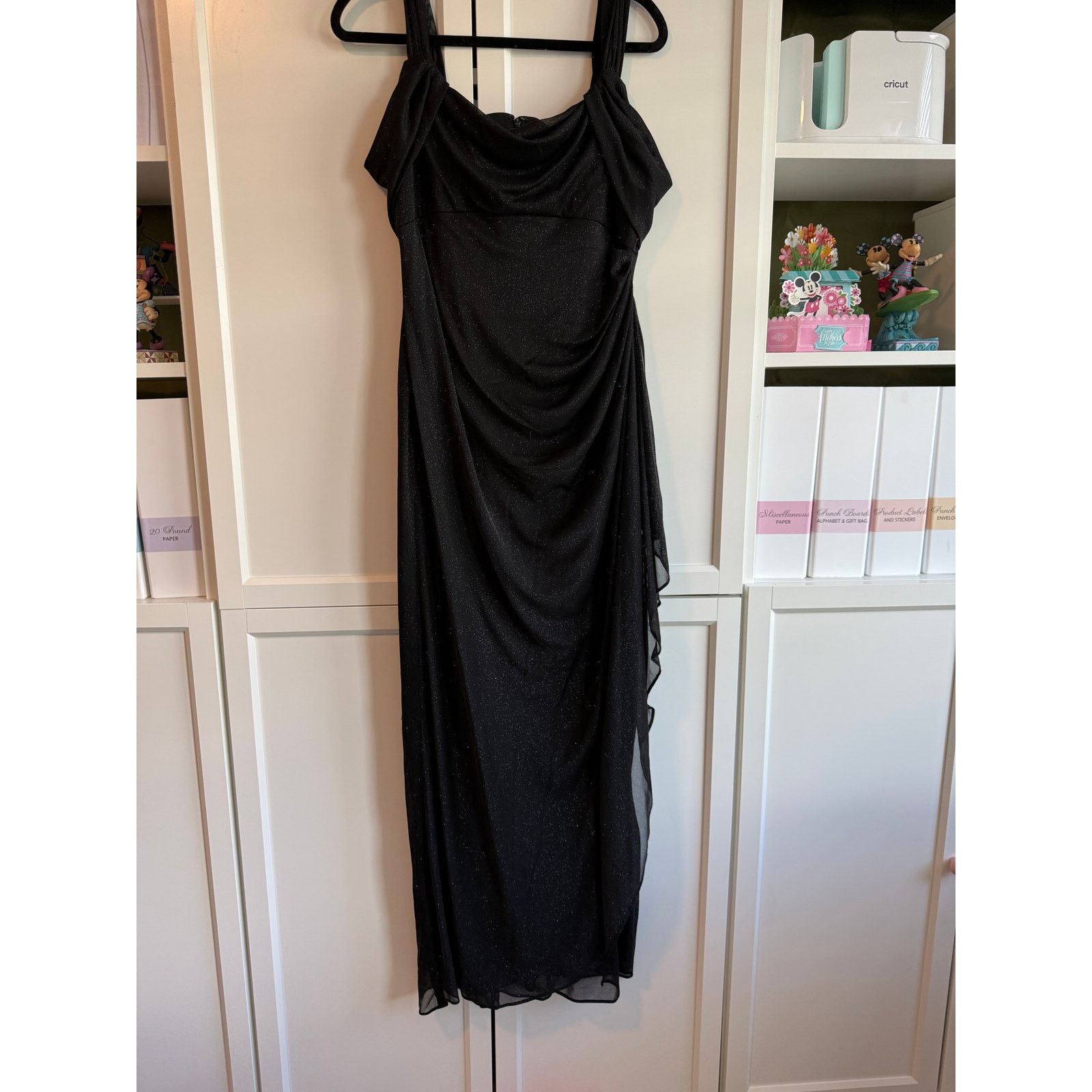 Alex Evenings Alex Evenings Black Sleeveless Gown Women 12 - F016 Size XL / US 12-14 / IT 48-50 - 7 Thumbnail