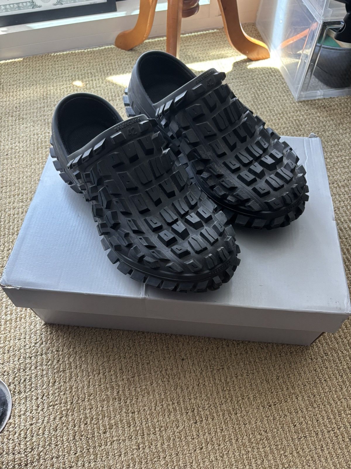 BALENCIAGA＊DEFENDER CLOG スリッポンシューズ＊送料込 BALENCIAGA＊DEFENDER CLOG スリッポンシューズ＊送料込