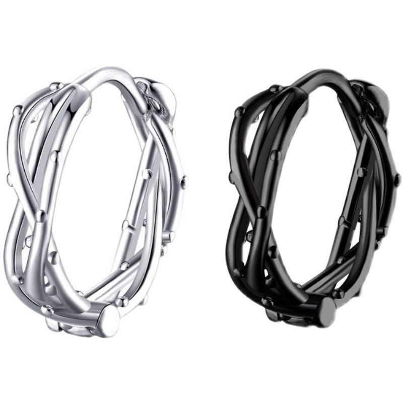 Jewelry × Sterling Silver Vibe Earrings One Pairs Chrome Jewelry Size ONE SIZE - 5 Thumbnail