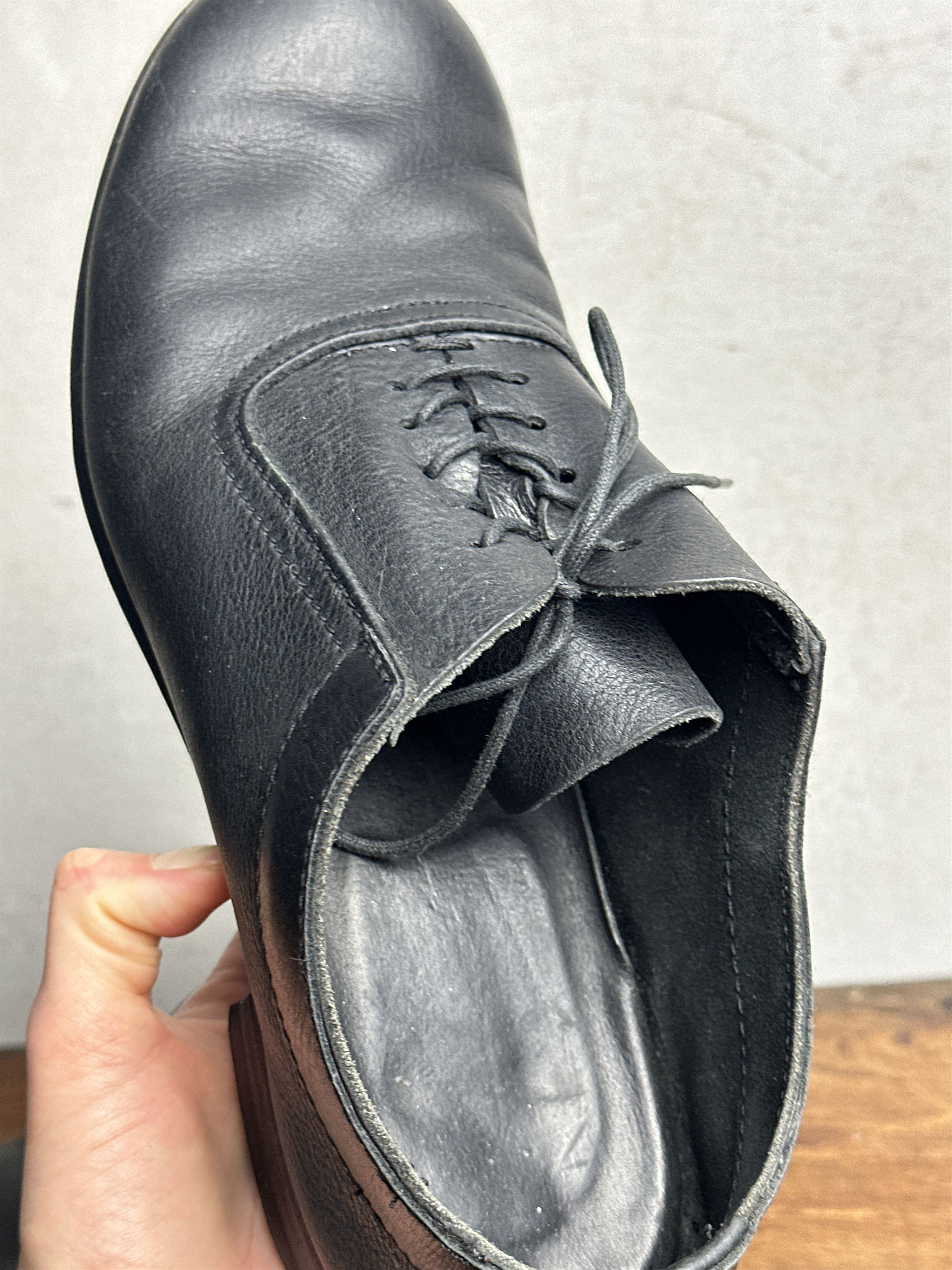 MoMA Moma 50301A-CU Nero Lace Up Shoes Size US 11 / EU 44 - 5 Thumbnail