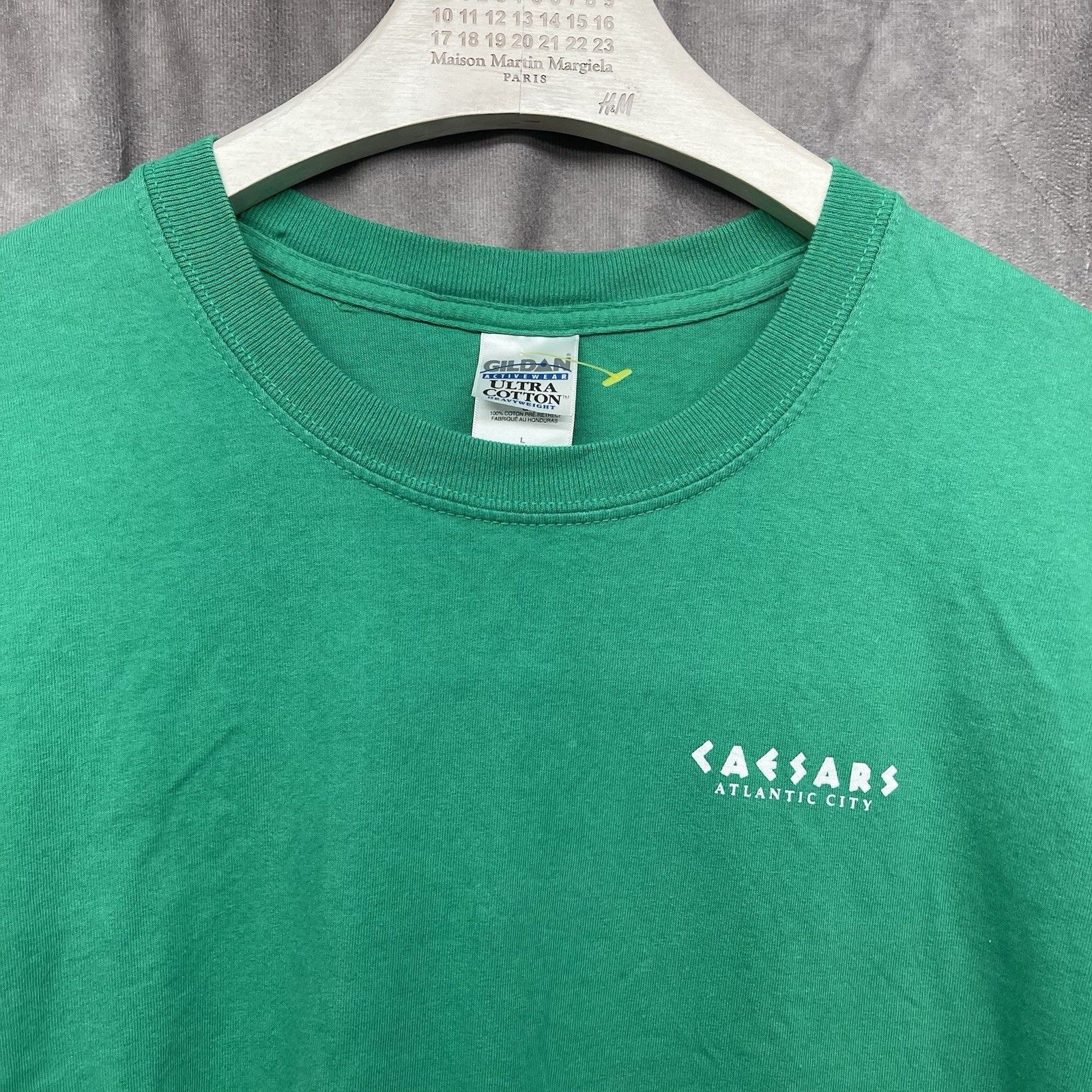 Other Vtg 90s Y2K CAESARS Atlantic City T-Shirt Large L Green Casi Size US L / EU 52-54 / 3 - 2 Thumbnail