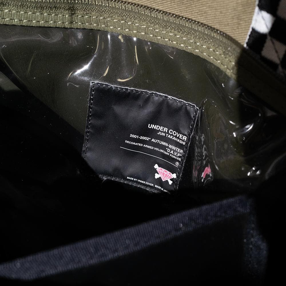 Undercover Undercover D.A.V.F Archive Tote Bag – Rare Futura Collab Size ONE SIZE - 15 Thumbnail