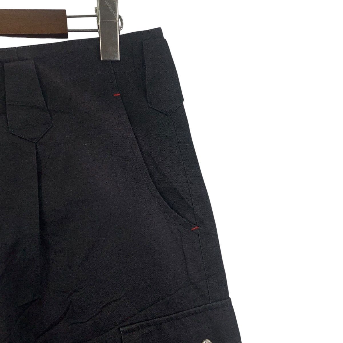 Vintage BLACK WOLF Baggy Cropped Short Pants