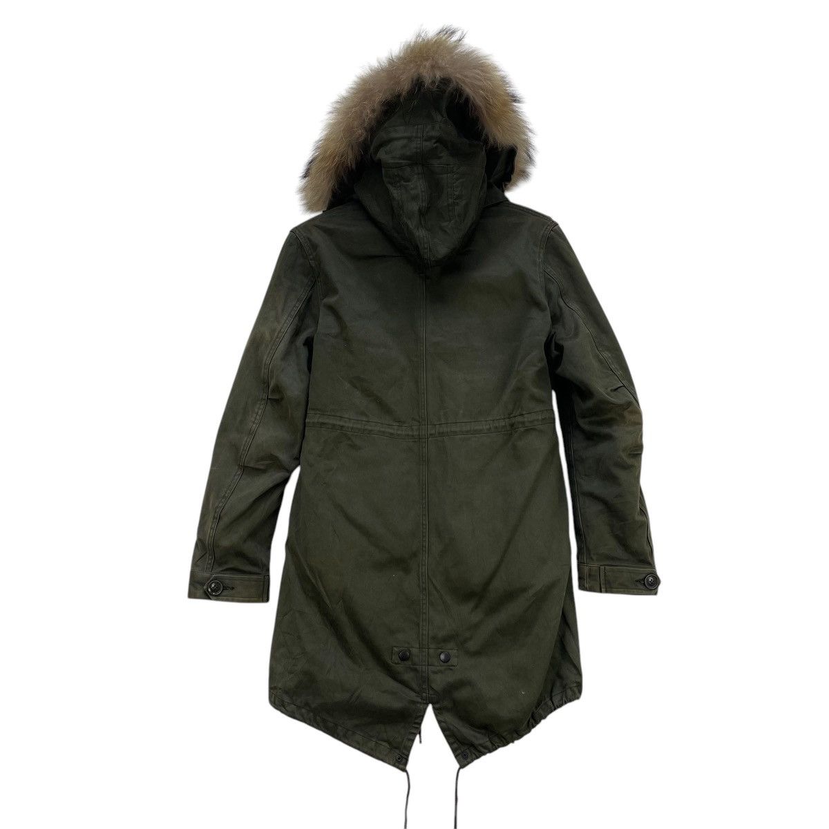 Le Grande Bleu (L.G.B.) Vintage Studious Japan Parka Fish Tail Army Jacket Size M / US 6-8 / IT 42-44 - 2 Thumbnail