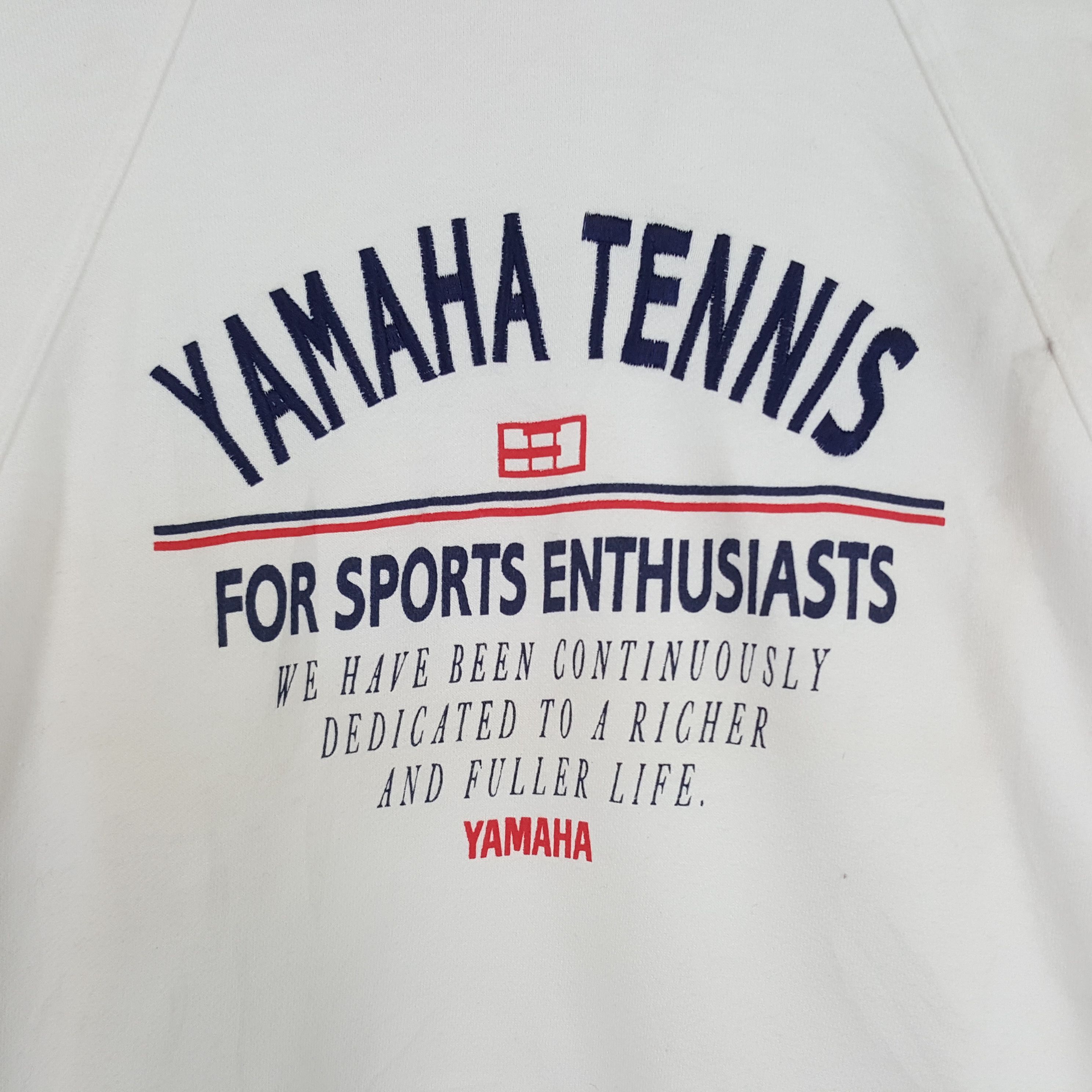 Vintage × Yamaha Vintage Yamaha Tennis Sport Sweatshirt Size US M / EU 48-50 / 2 - 2 Thumbnail