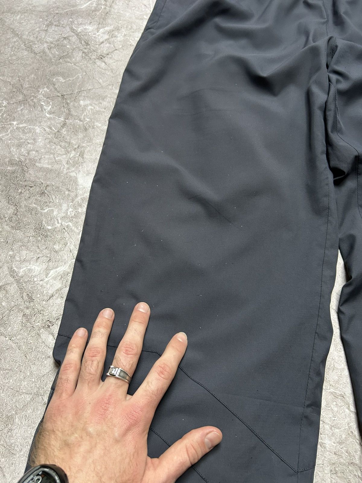 Nike × Vintage Vintage Nike Nylon Y2K Track Pants Size US 33 - 5 Thumbnail