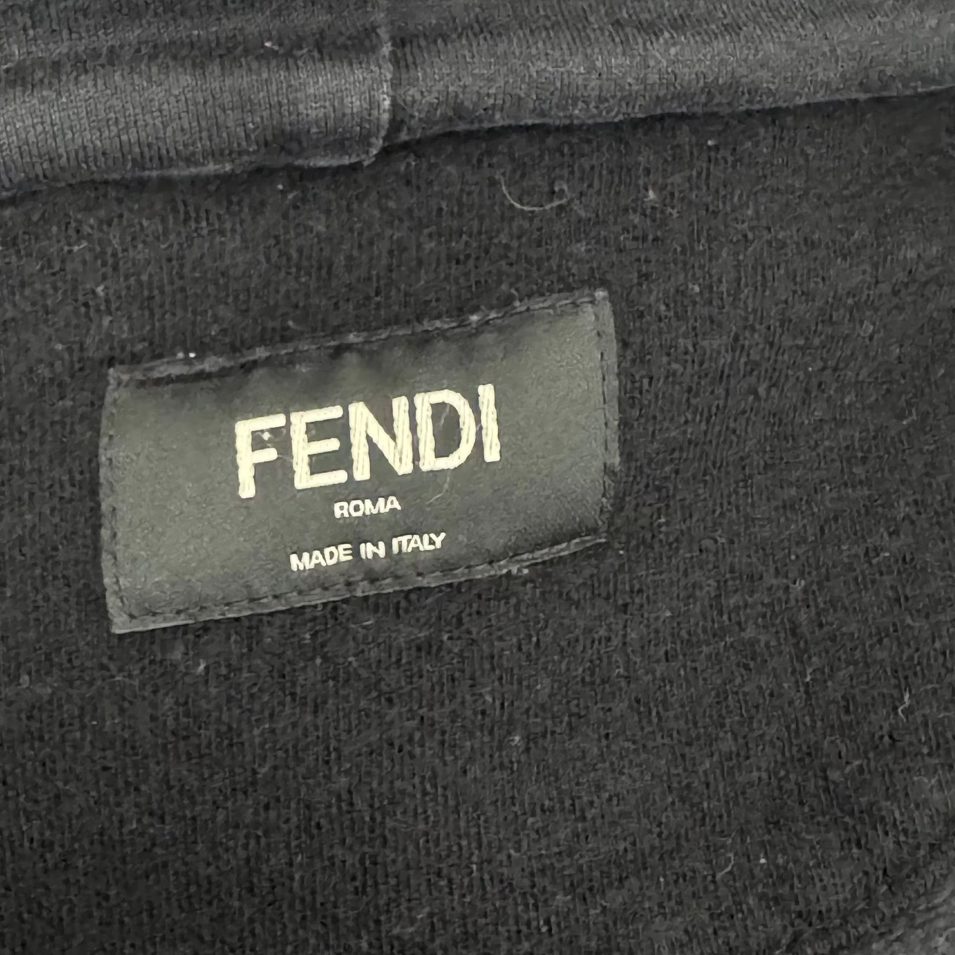 Fendi Fendi Monster Wool Blend Zip-Up Hoodie Jacket, Size 48, Size US L / EU 52-54 / 3 - 3 Thumbnail