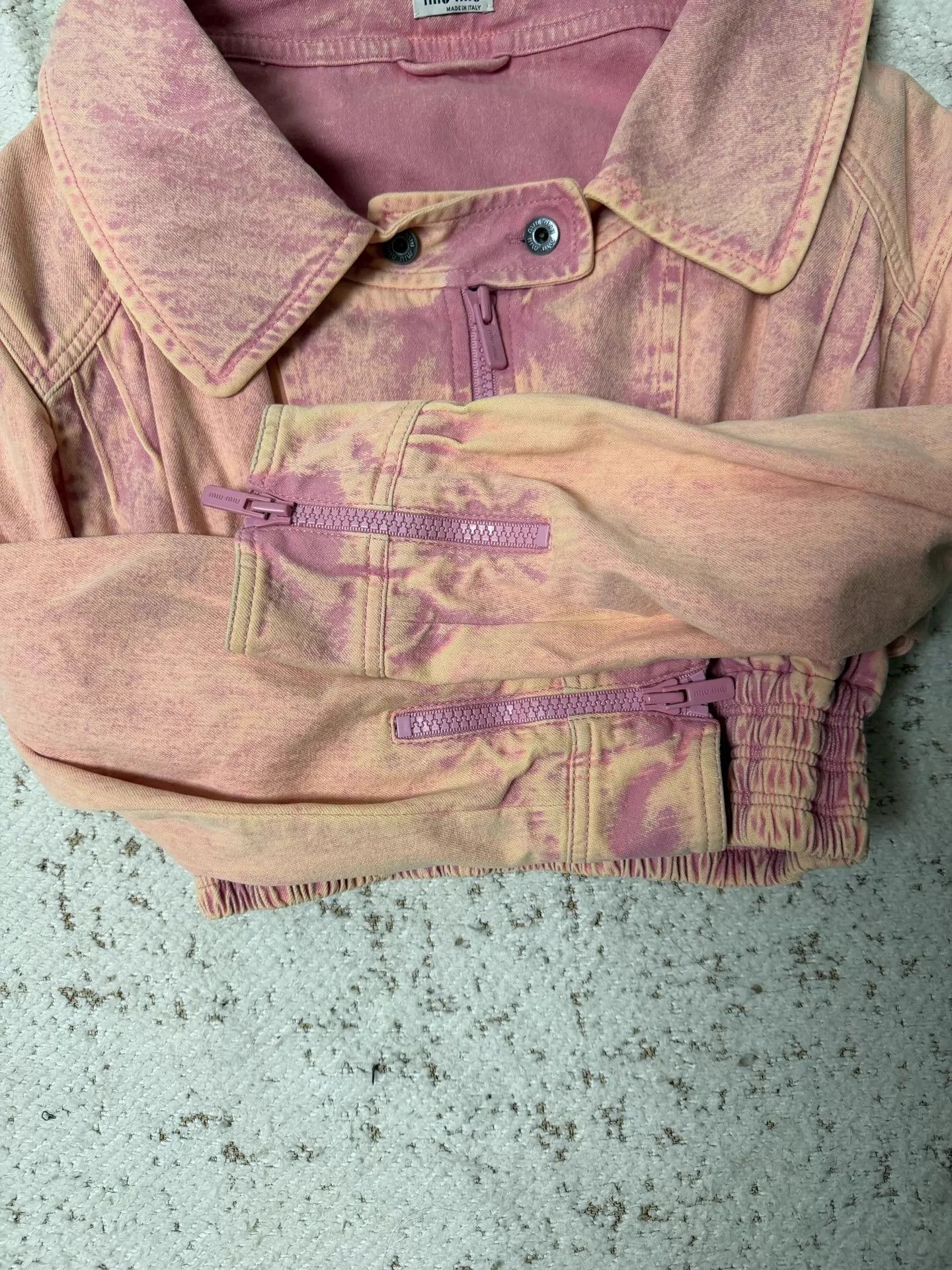 Miu Miu MIU MIU Denim Jacket Women's 36 Size XS / US 0-2 / IT 36-38 - 2 Thumbnail