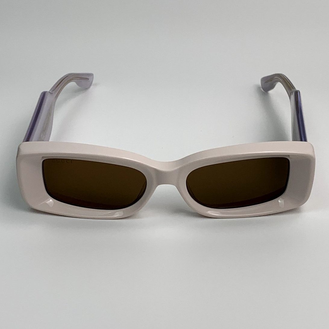 Gucci NEW Gucci Sunglasses GG1528S 003 Ivory Brown Women Authentic Size ONE SIZE - 2 Thumbnail