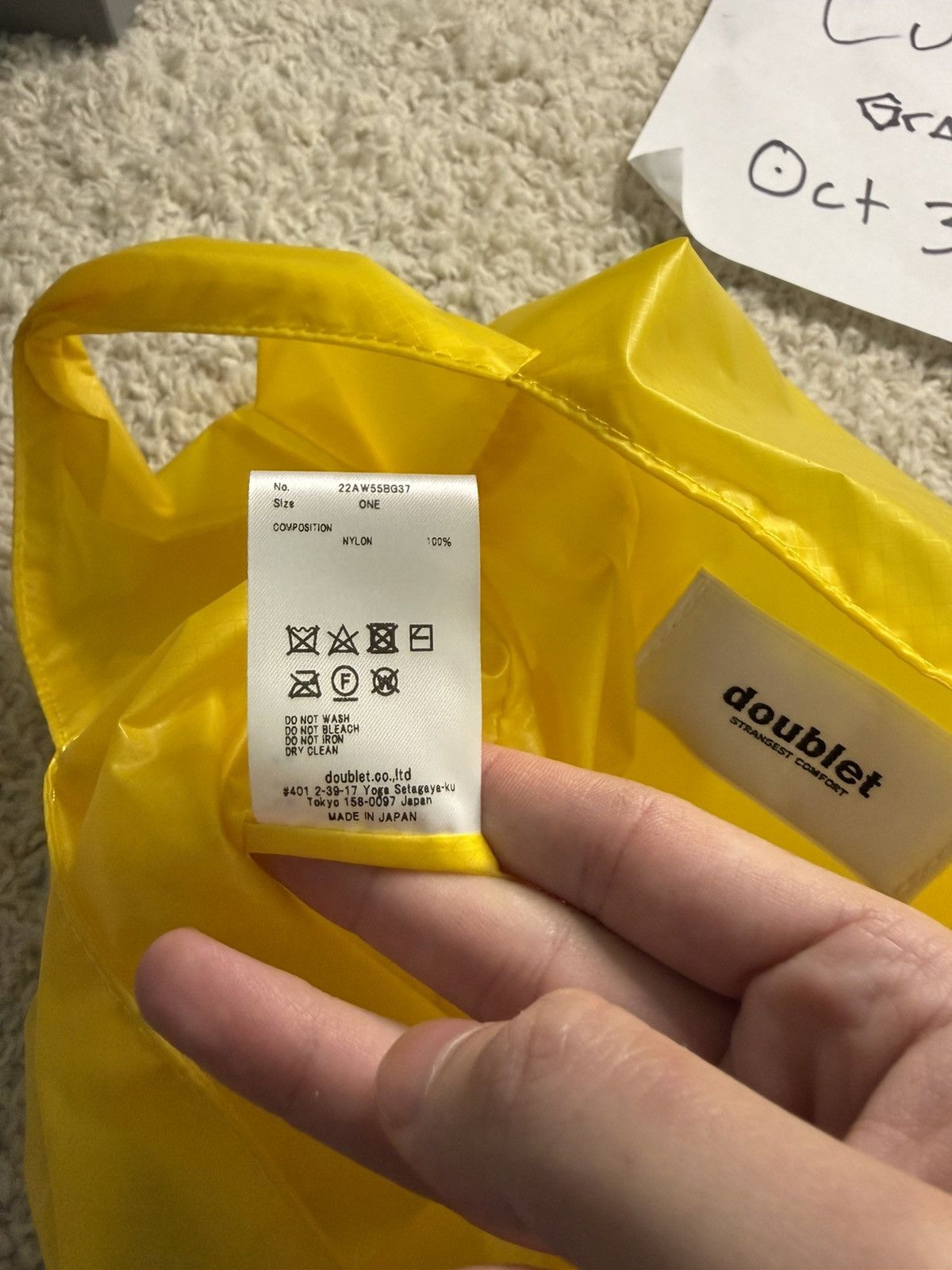 Doublet Doublet Burnt Shopping Bag Size ONE SIZE - 7 Thumbnail