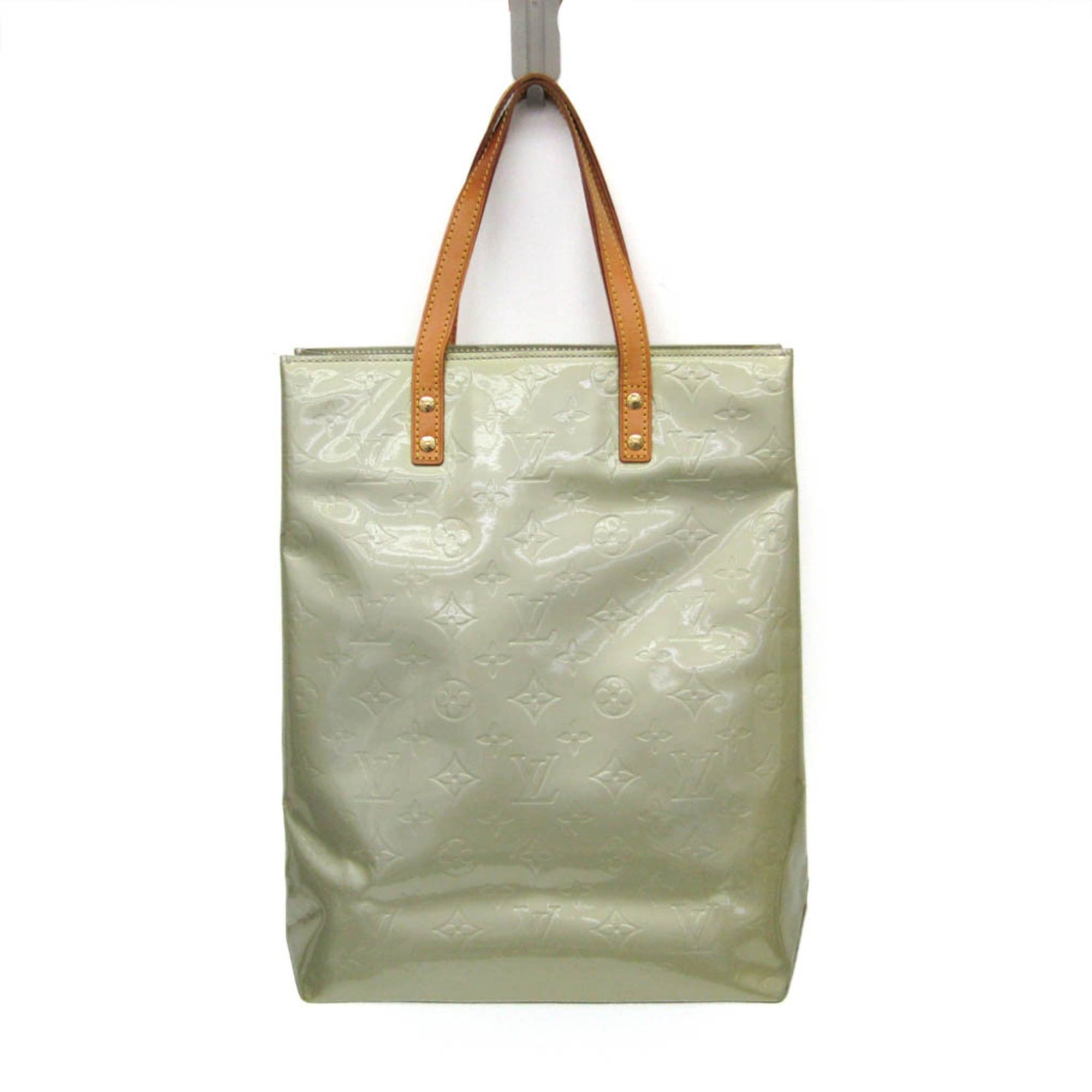 Louis Vuitton Louis Vuitton Monogram Vernis Reade MM M91142 Women's Tote Bag Gris Size ONE SIZE - 1 Thumbnail