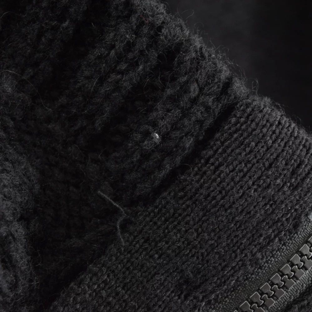 Yohji Yamamoto POUR HOMME 21AW cable knit zip up jacket