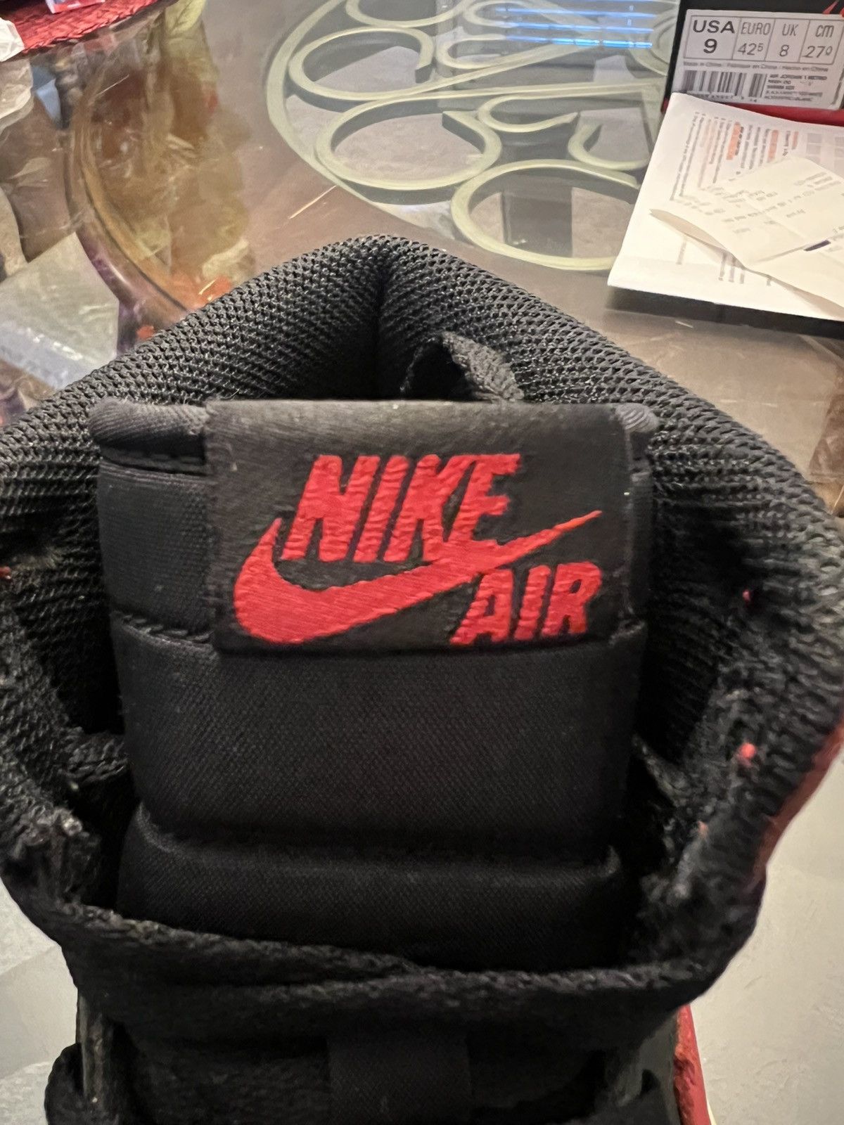 Jordan Brand Jordan 1 Retro High OG “Bred” 2013 Size US 9 / EU 42 - 11 Thumbnail