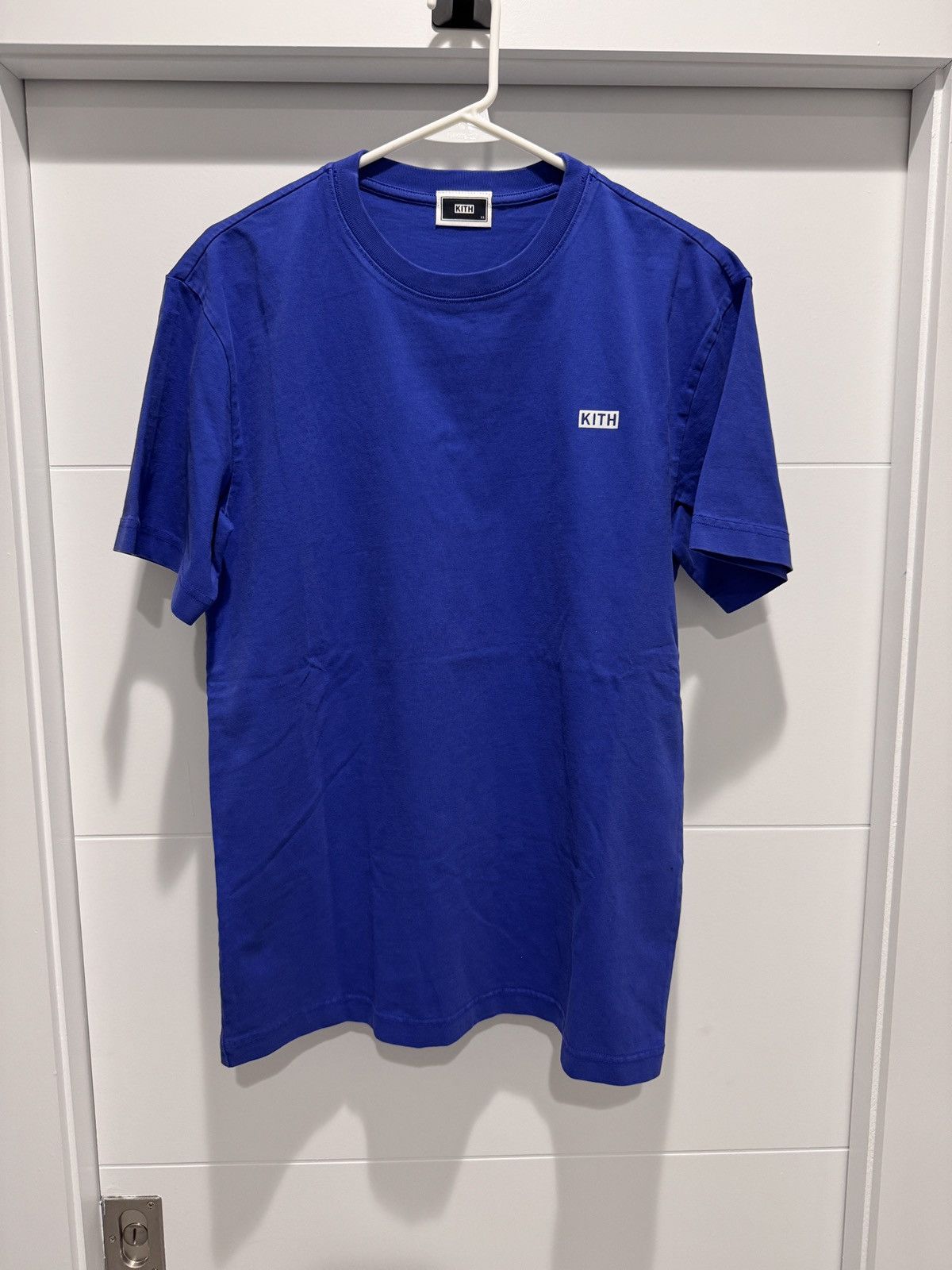 Kith Mens LAX SS Short Sleeve Bright Blue Size XS (fits XS-S