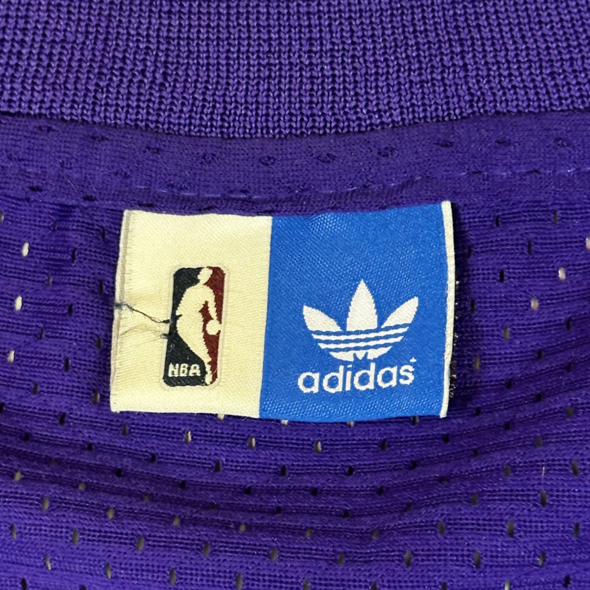 Adidas Adidas NBA Utah Jazz John Stockton Jersey XL Purple Hardwood Size US XL / EU 56 / 4 - 3 Thumbnail