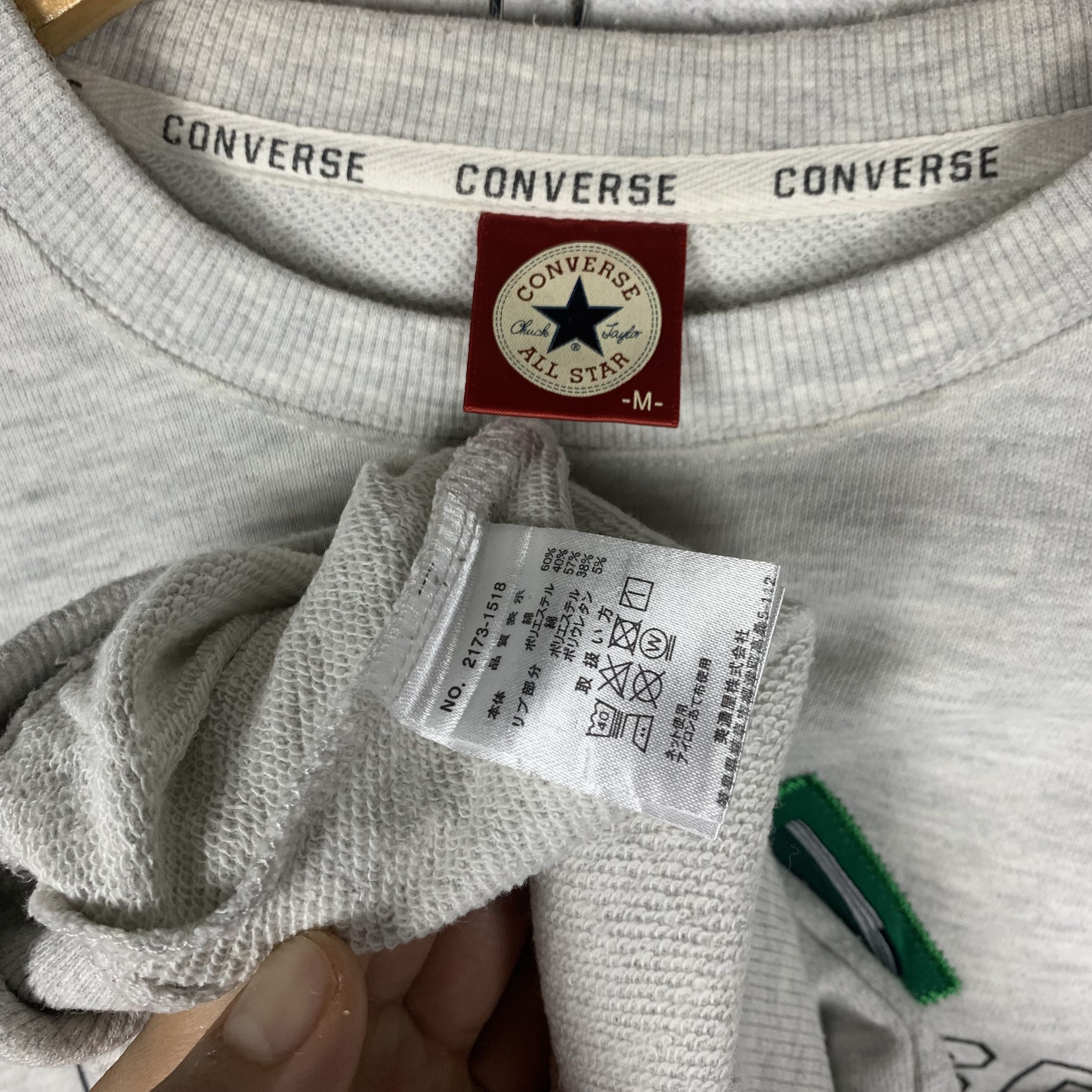 Converse Vintage Converse Allstar Sweater Crewneck Size US S / EU 44-46 / 1 - 4 Thumbnail