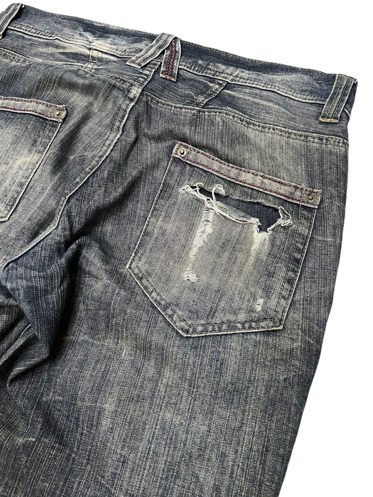 Japanese Brand × PPFM × semanticdesign Valleta Japan Honeycomb Mud Wash Jeans Size US 33 - 15 Thumbnail