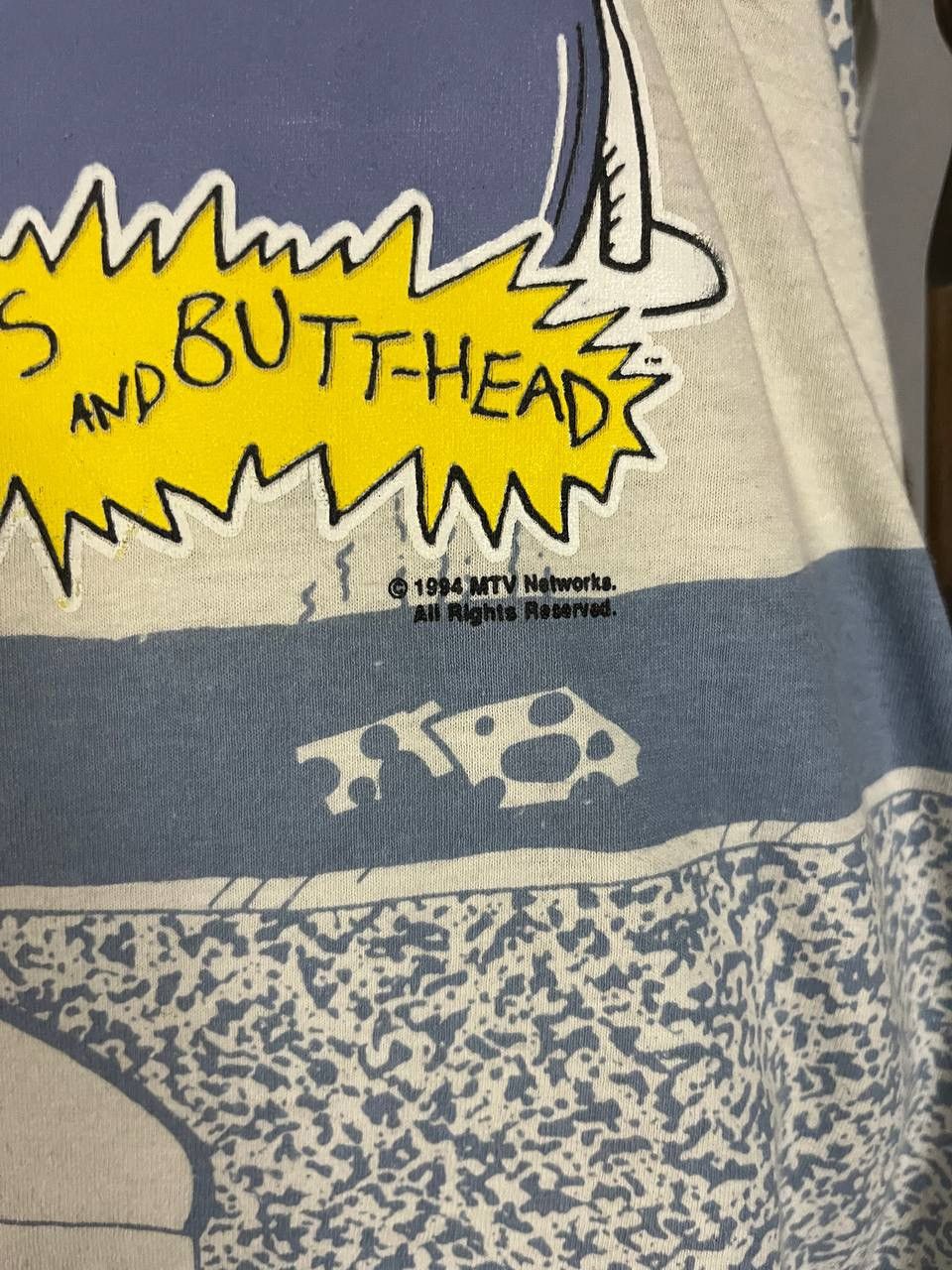Vintage Beavis and Butt-Head MTV Tee T Shirt 1994 Vintage Rare Size US XL / EU 56 / 4 - 5 Thumbnail