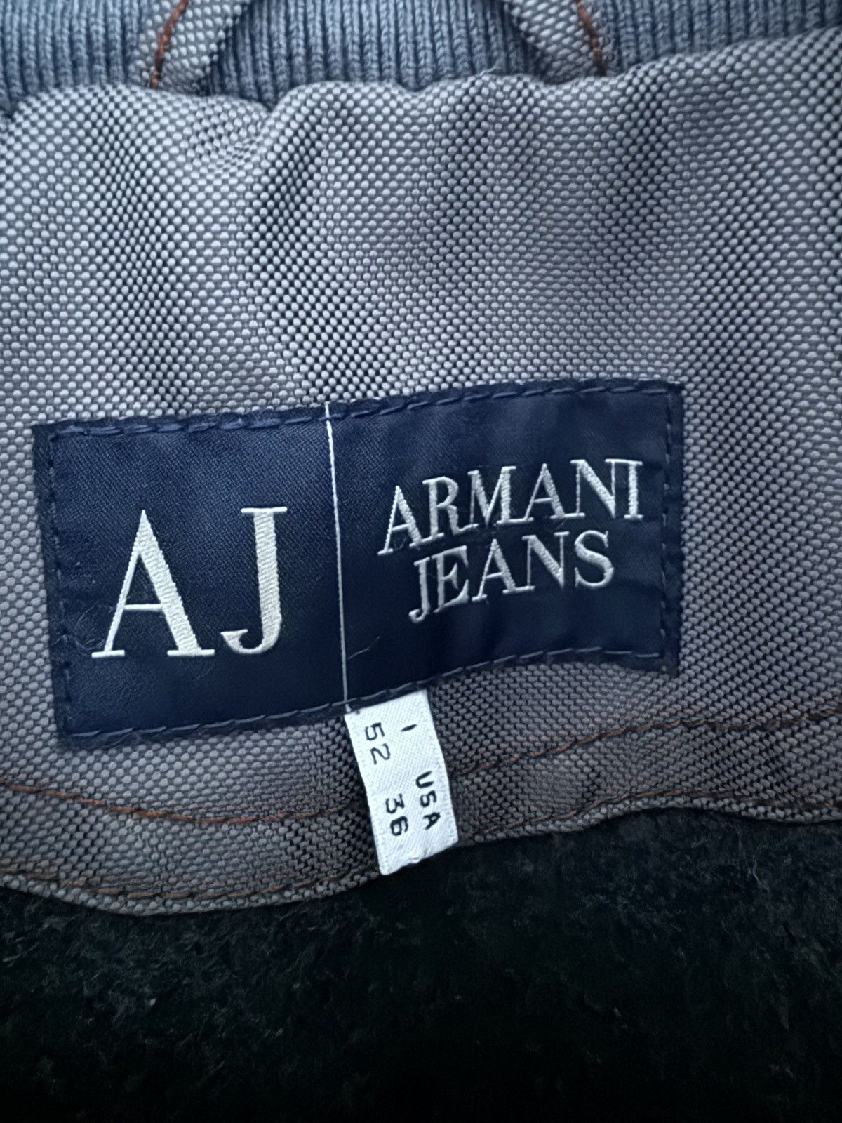 Armani 2000s armani jeans vegan leather riding jacket Size US L / EU 52-54 / 3 - 3 Thumbnail