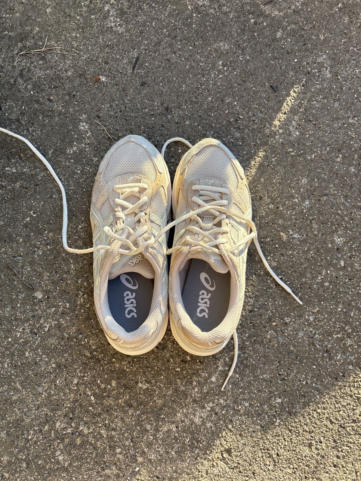 Asics Vanilla/White Sage ASICS Size US 8 / IT 38 - 1 Thumbnail