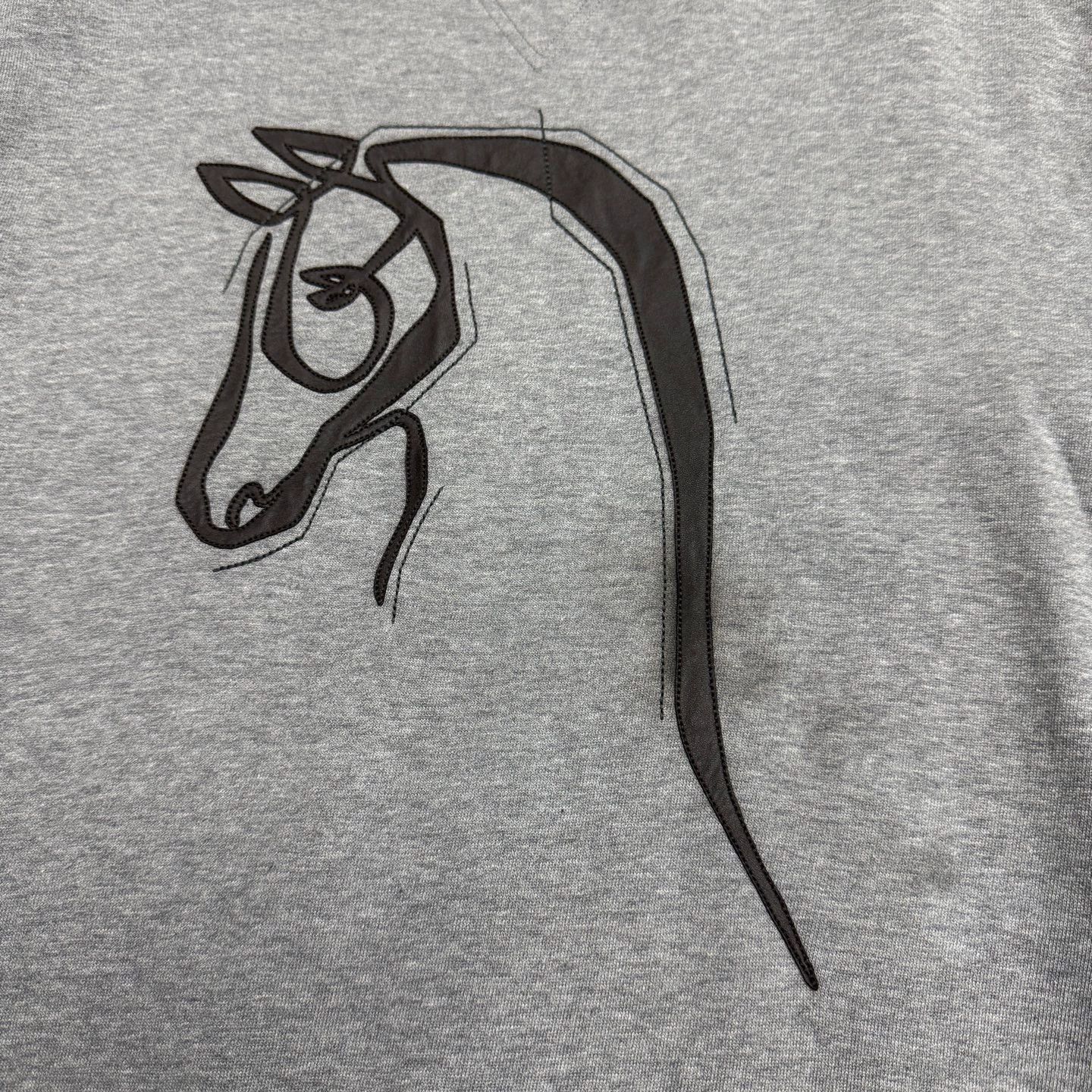 Hermes Hermes Sheepskin Horse Sweatshirt Shoulder 47 Size US M / EU 48-50 / 2 - 2 Thumbnail