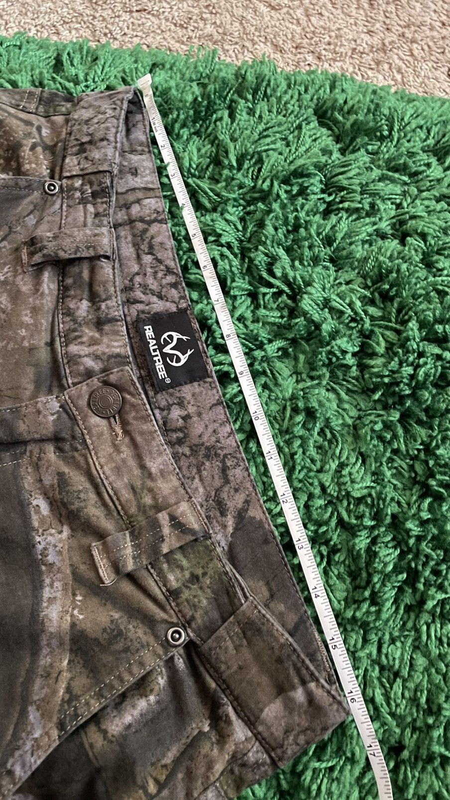 Realtree Camo hunting cargo pants baggy real tree woodland Size US 32 / EU 48 - 8 Thumbnail