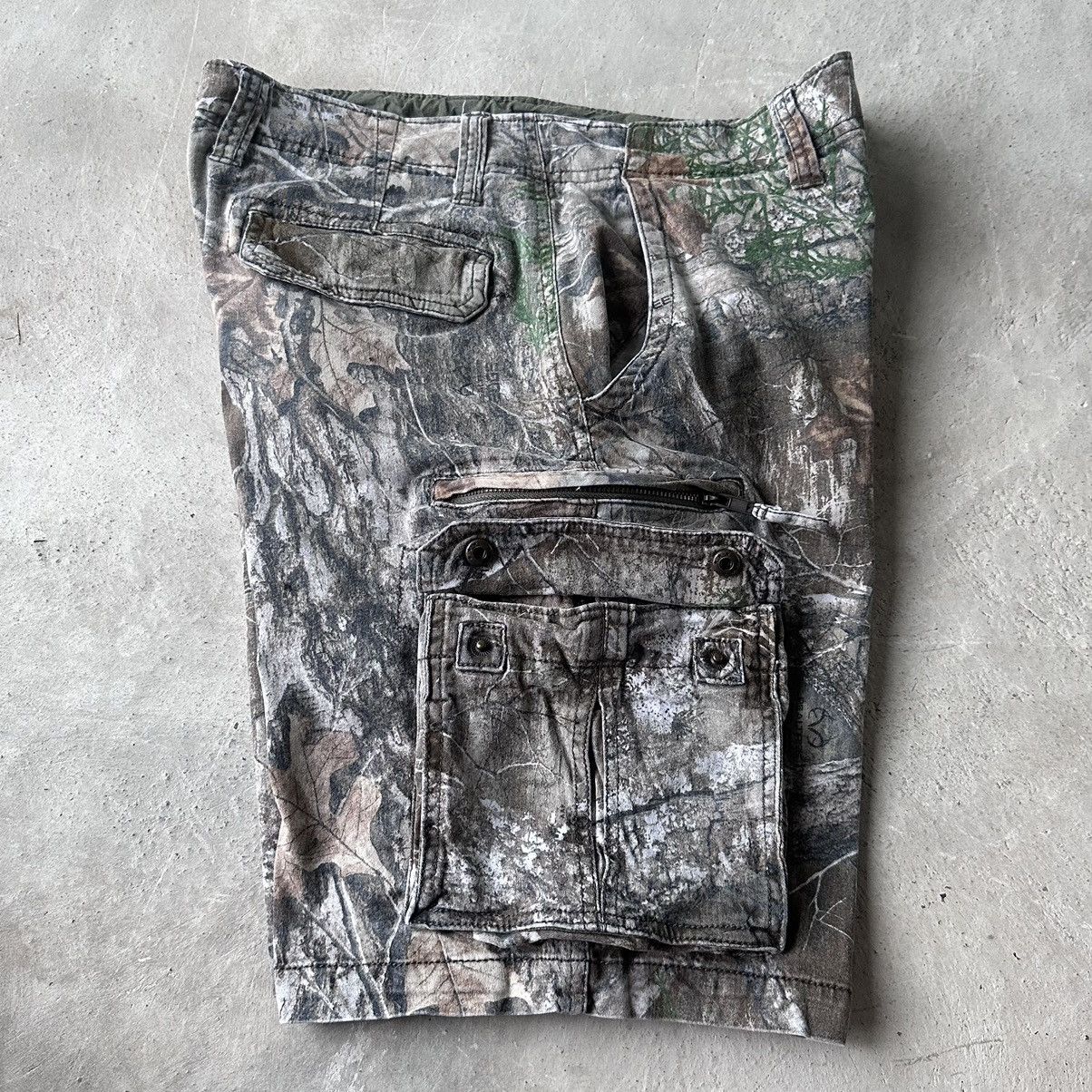 Carhartt × Realtree (36x10) Crazy Vintage Y2K Realtree Camo Shorts Size US 36 / EU 52 - 4 Thumbnail