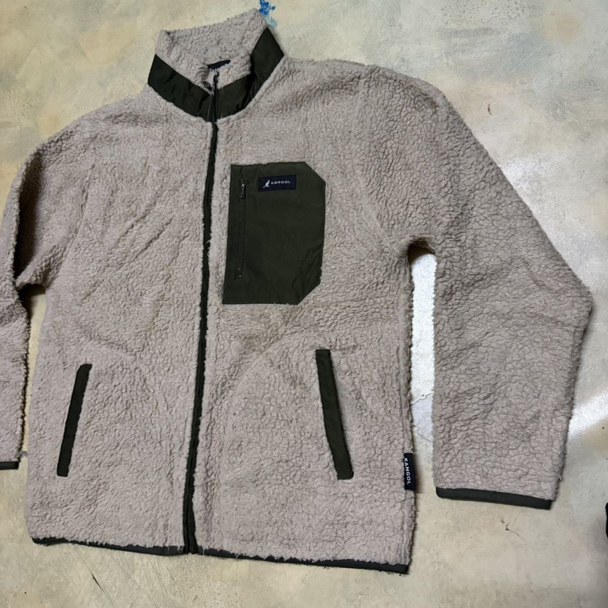 Kangol Kangol Polartec Fleece Zipper Jacket Size US L / EU 52-54 / 3 - 2 Thumbnail