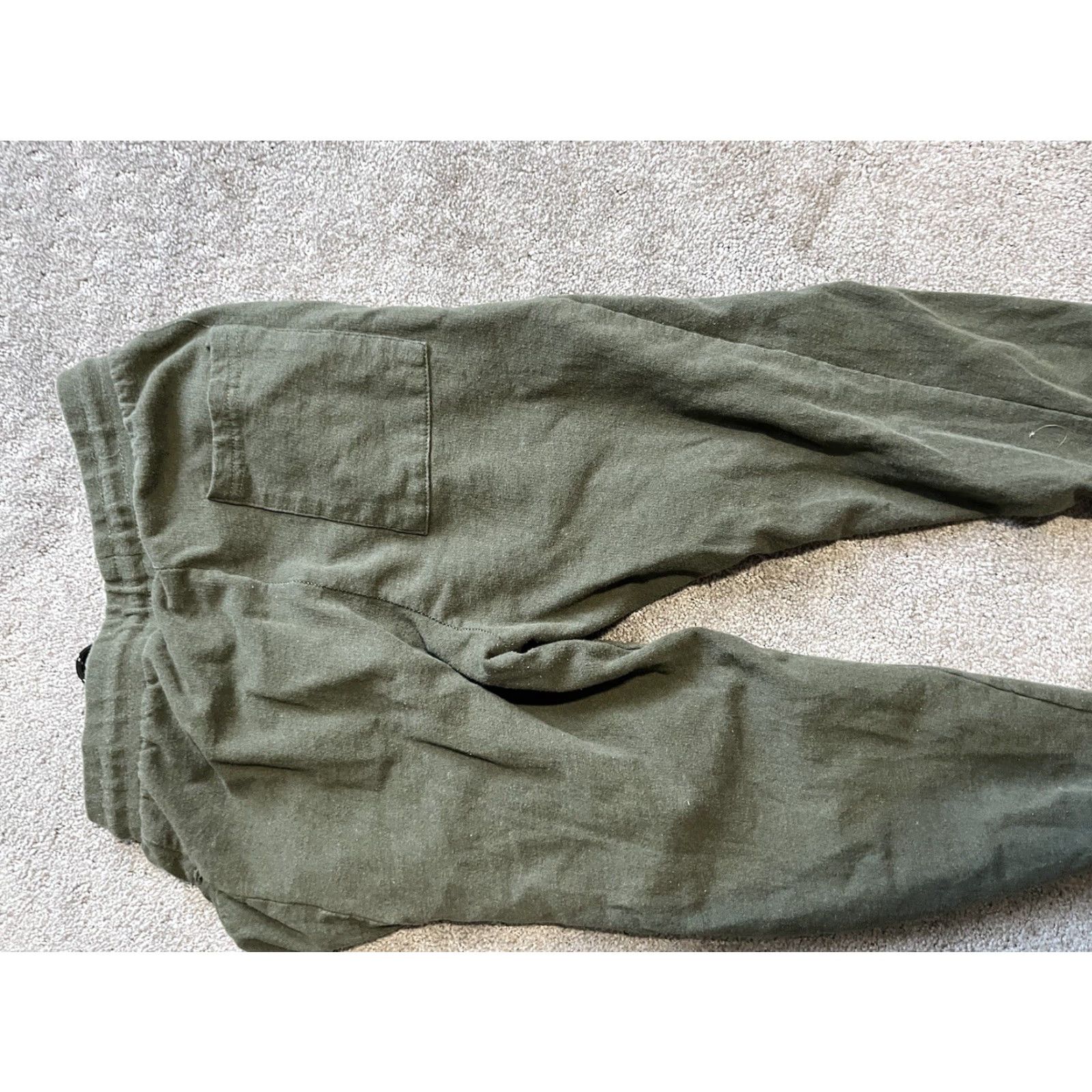 Vintage Aéropostale Athletic Jogger Sweatpants -Drawstring- 3 pockets Green Size S Men Pants Athletic Slim Fit Size US 29 - 5 Thumbnail