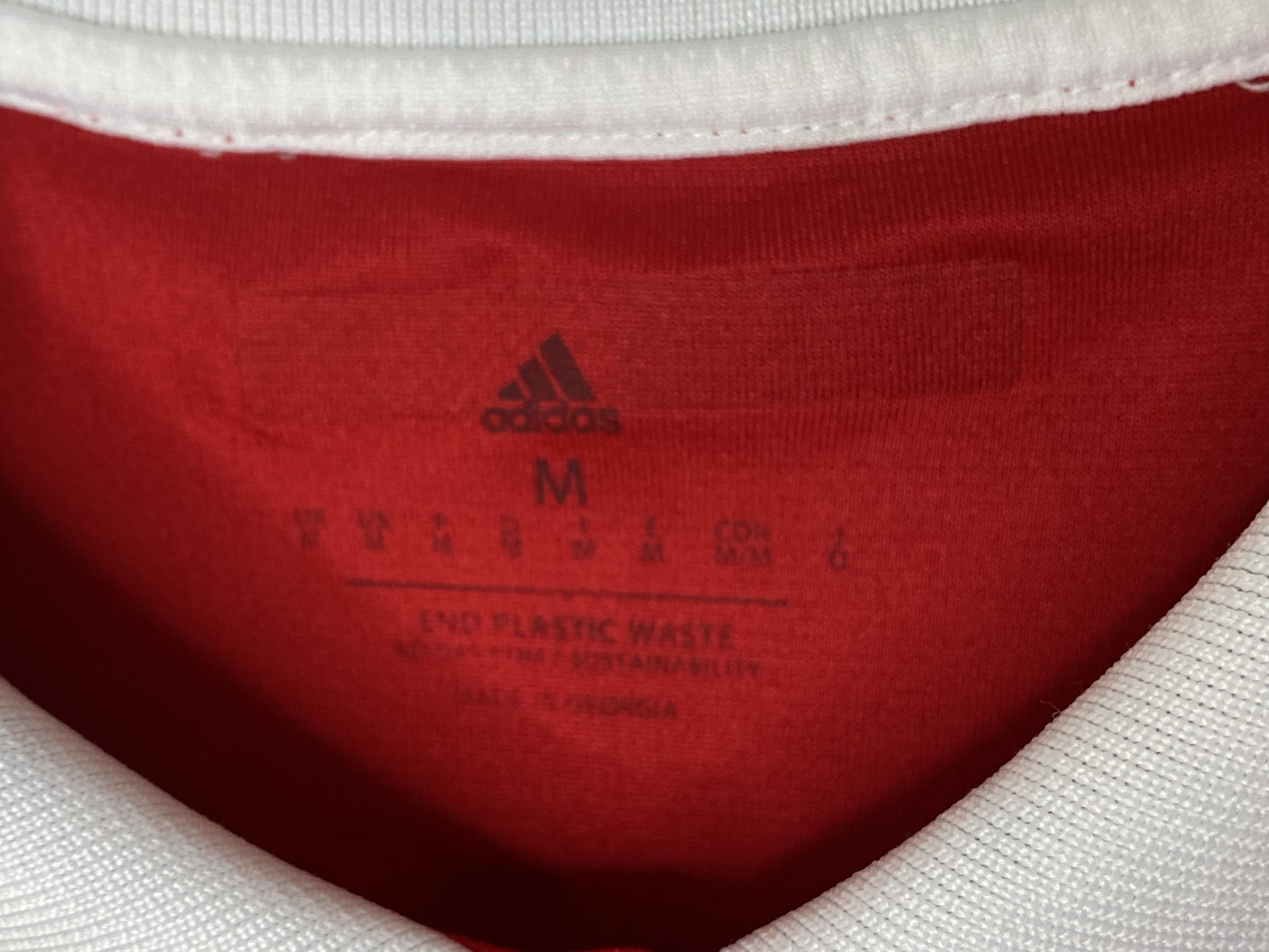 Adidas × UEFA SAKA #7 ARSENAL 2022 2023 HOME FOOTBALL SHIRT SOCCER JERSEY Size US M / EU 48-50 / 2 - 5 Thumbnail