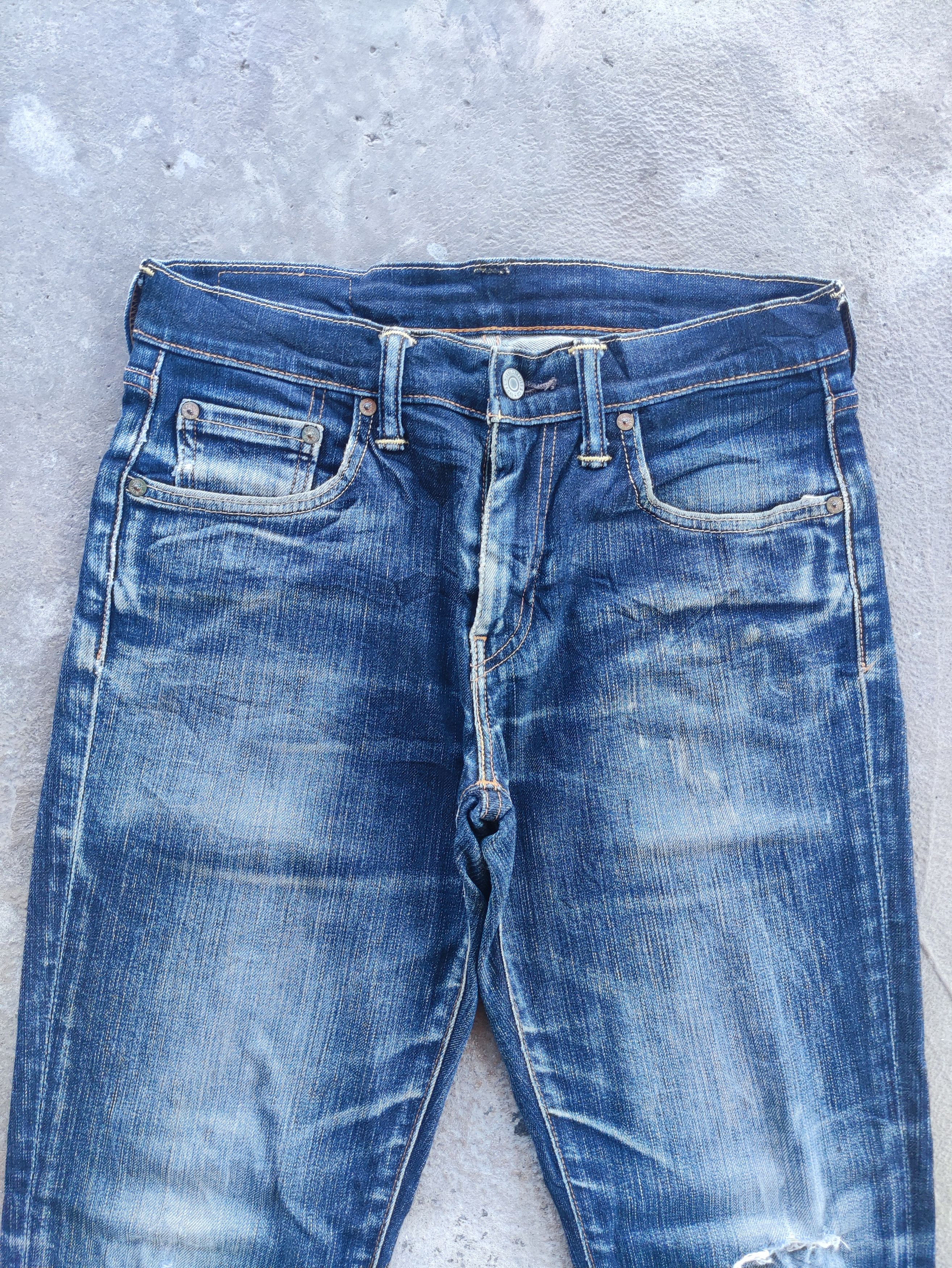 Jean × Levi's Vintage Levi's 551 Distressed Jeans Faded Denim Pants W32 Size US 32 / EU 48 - 3 Thumbnail
